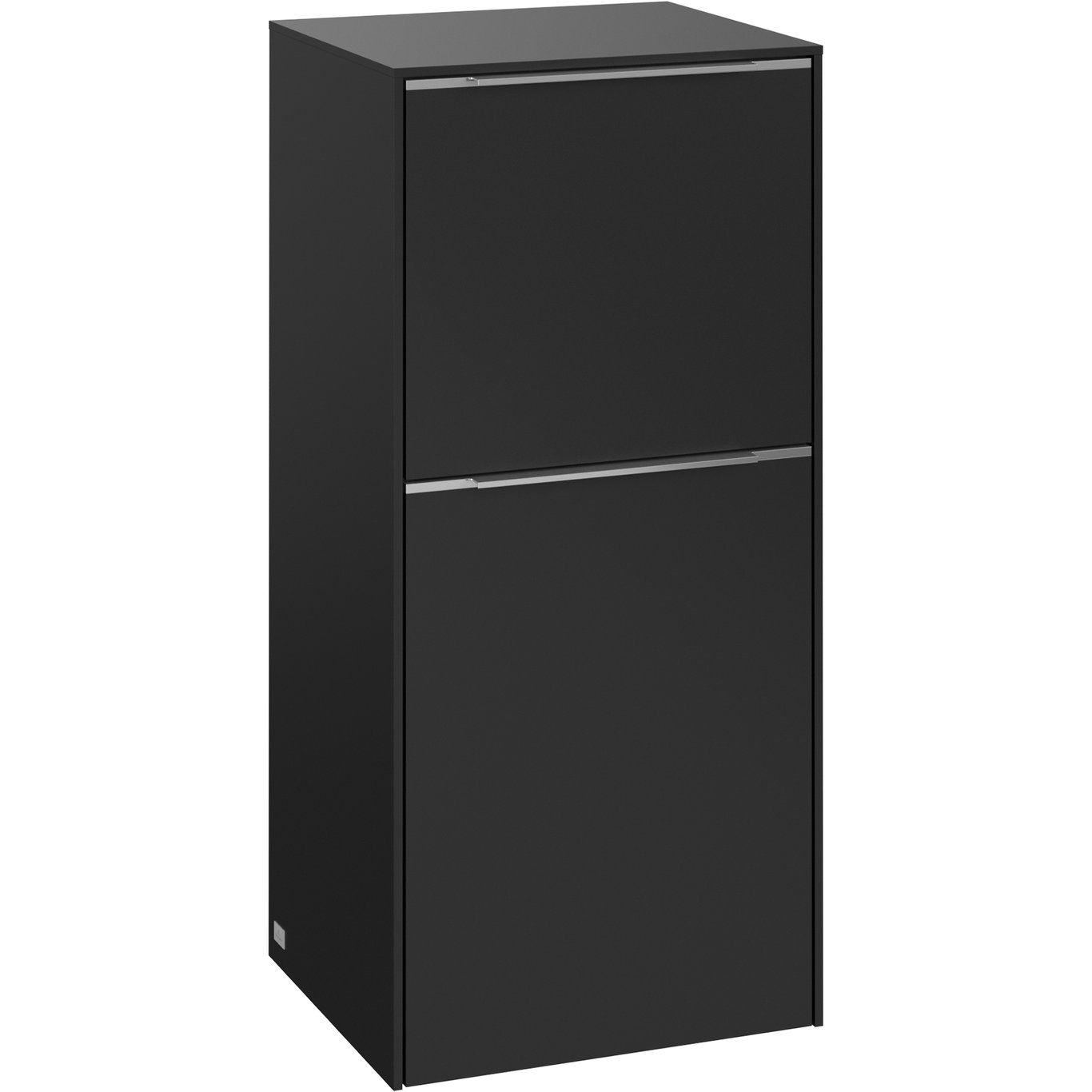 V&B SUBWAY 3.0 SIDESKAP 40X86 HØYRE VOLCANO BLACK HÅNDTAK I KROM