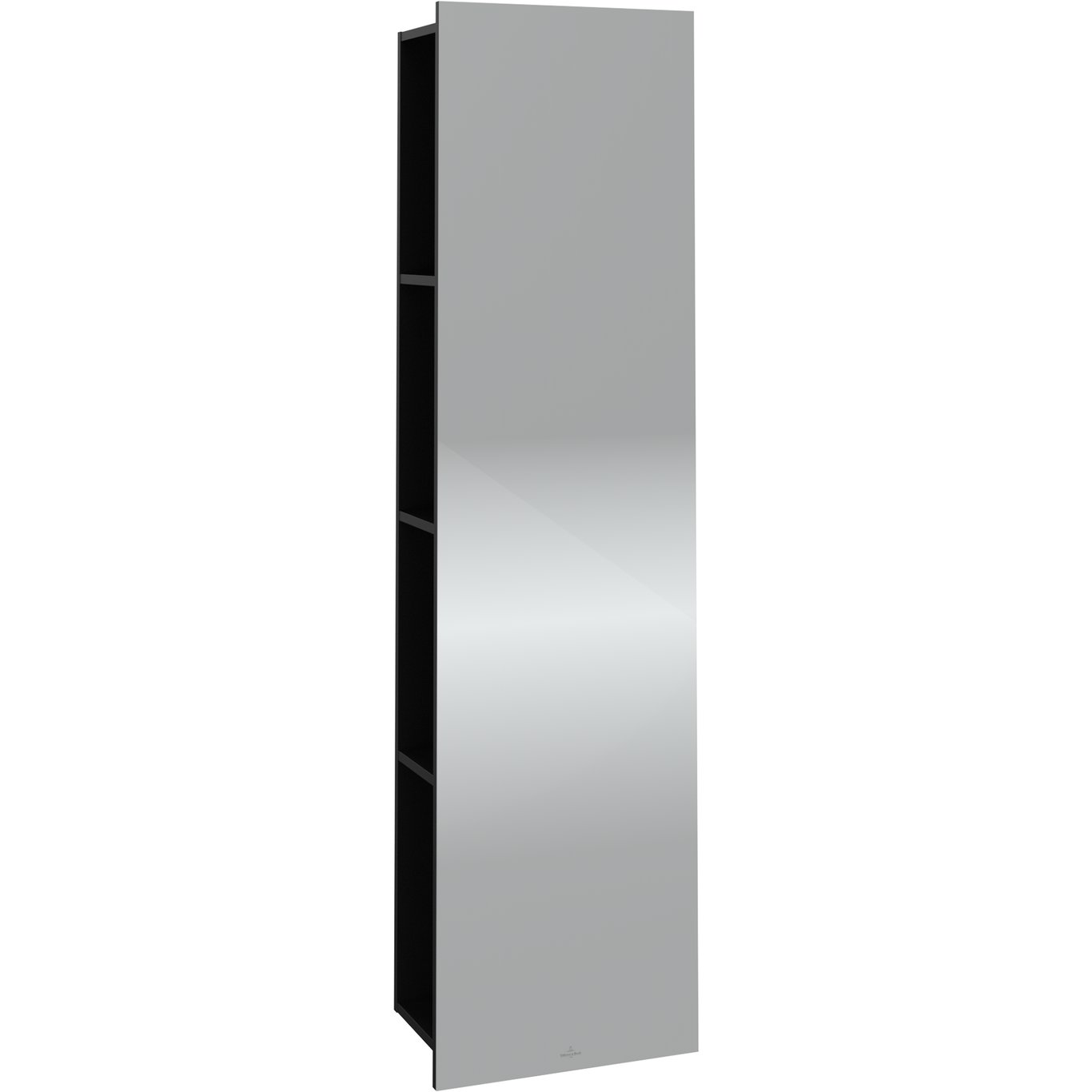 V&B SUBWAY 3.0 SPEILHYLLE 40X171 VENSTRE VOLCANO BLACK HÅNDTAK I KROM V&B SUBWAY 3.0 SPEILHYLLE 40X171 VENSTRE VOLCANO BLACK HÅNDTAK I KROM