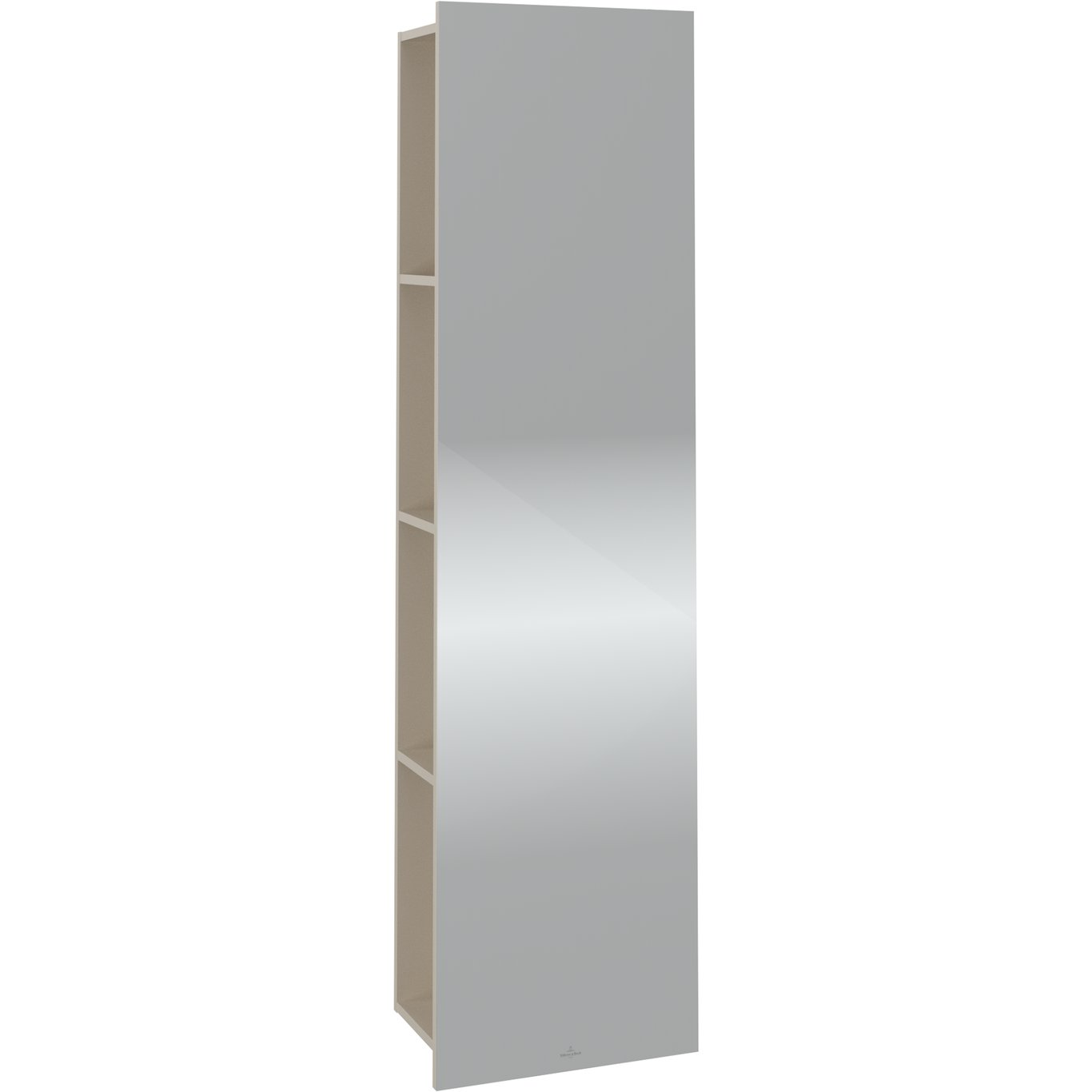 V&B SUBWAY 3.0 SPEILHYLLE 40X171 VENSTRE CASHMERE GREY HÅNDTAK I KROM