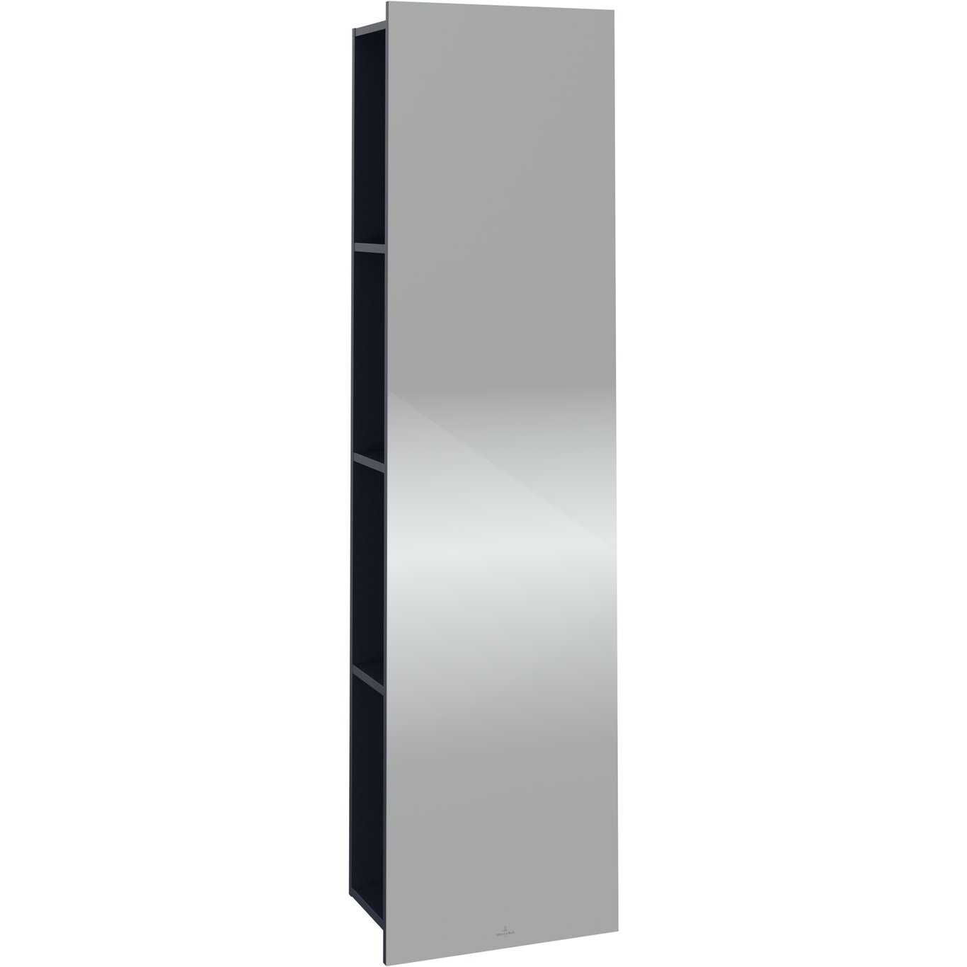 V&B SUBWAY 3.0 SPEILHYLLE 40X171 VENSTRE MARINE BLUE HÅNDTAK I KROM