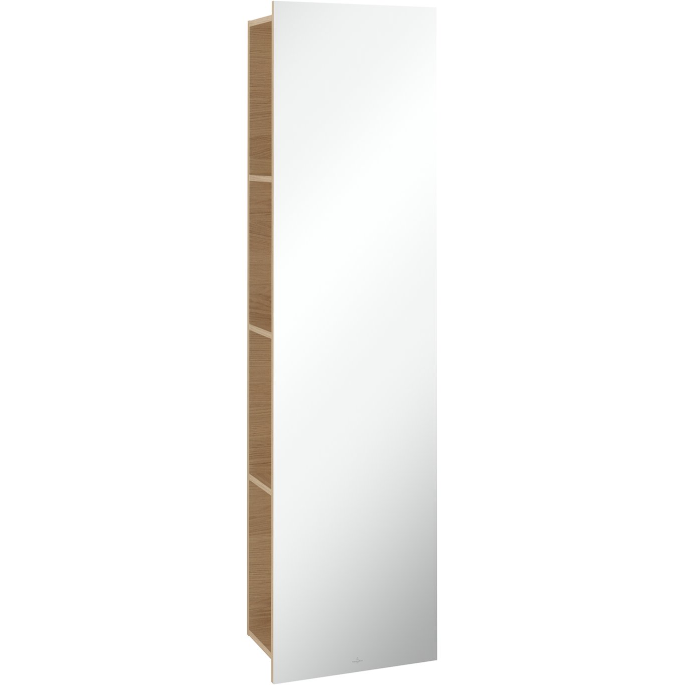 V&B SUBWAY 3.0 SPEILHYLLE 40X171 VENSTRE NORDIC OAK HÅNDTAK I KROM