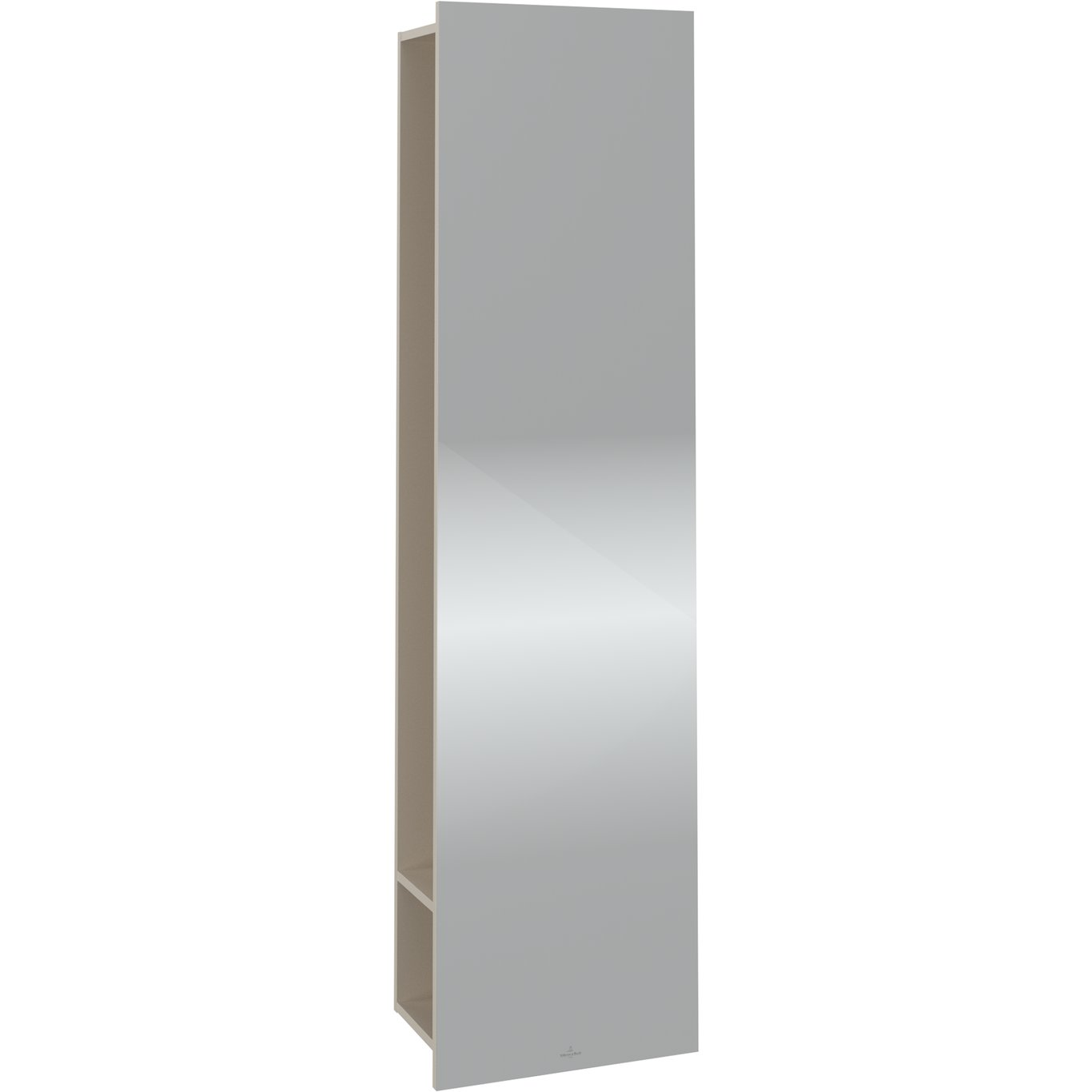 V&B SUBWAY 3.0 SPEILHYLLE 40X171 HØYRE CASHMERE GREY HÅNDTAK I KROM