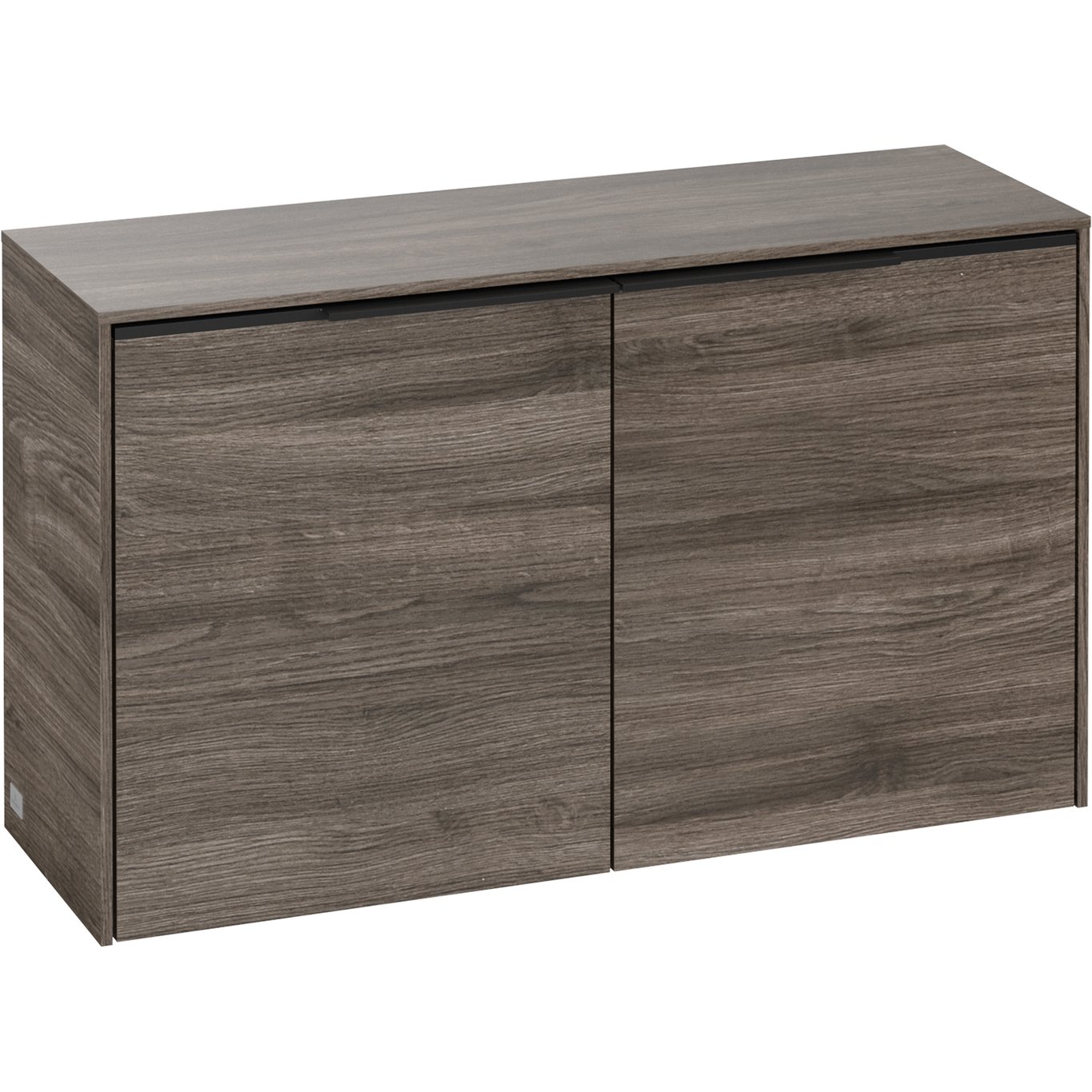 V&B SUBWAY 3.0 SIDESKAP 80X42 STONE OAK HÅNDTAK I VOLCANO BLACK