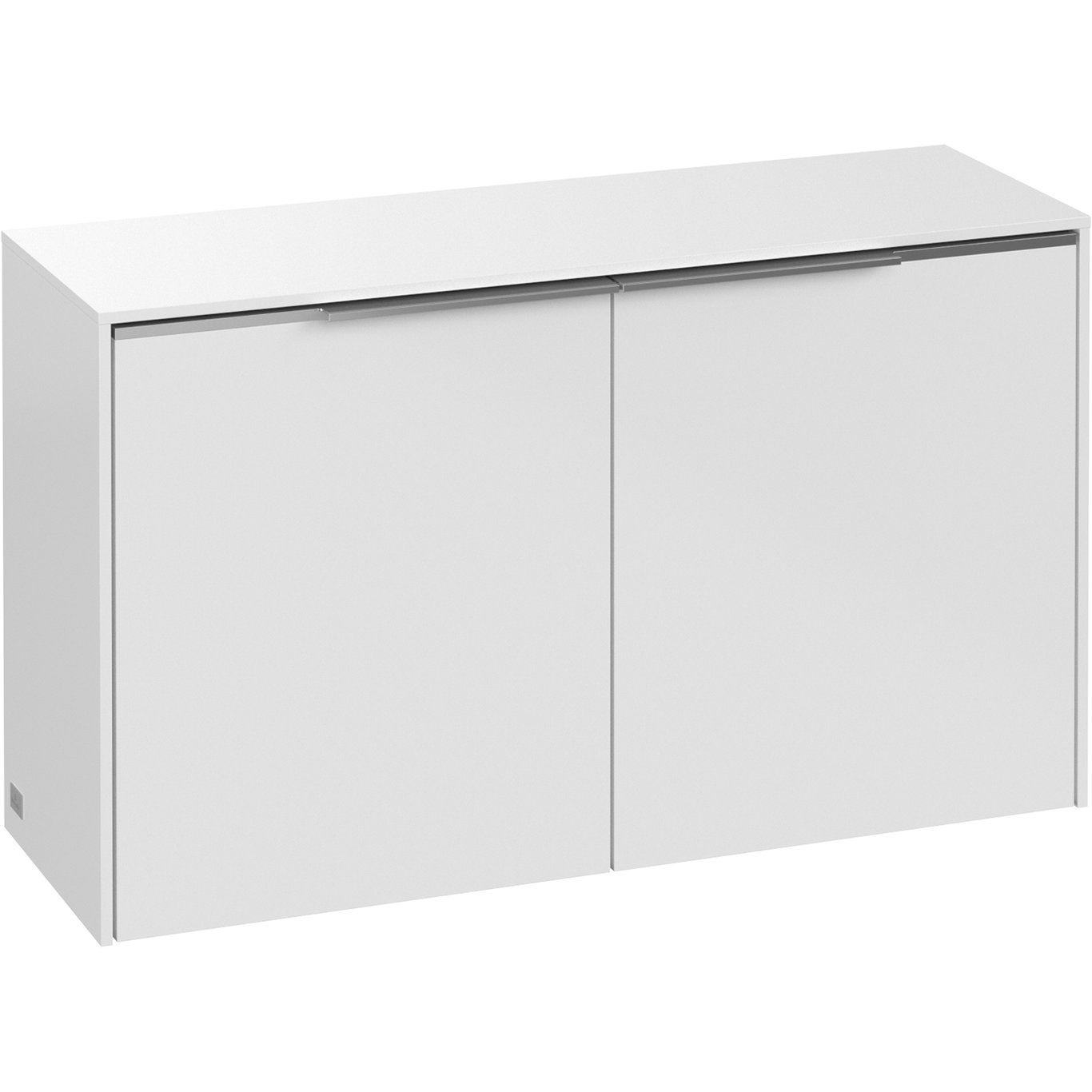 V&B SUBWAY 3.0 SIDESKAP 80X42 BRILLIANT WHITE HÅNDTAK I KROM