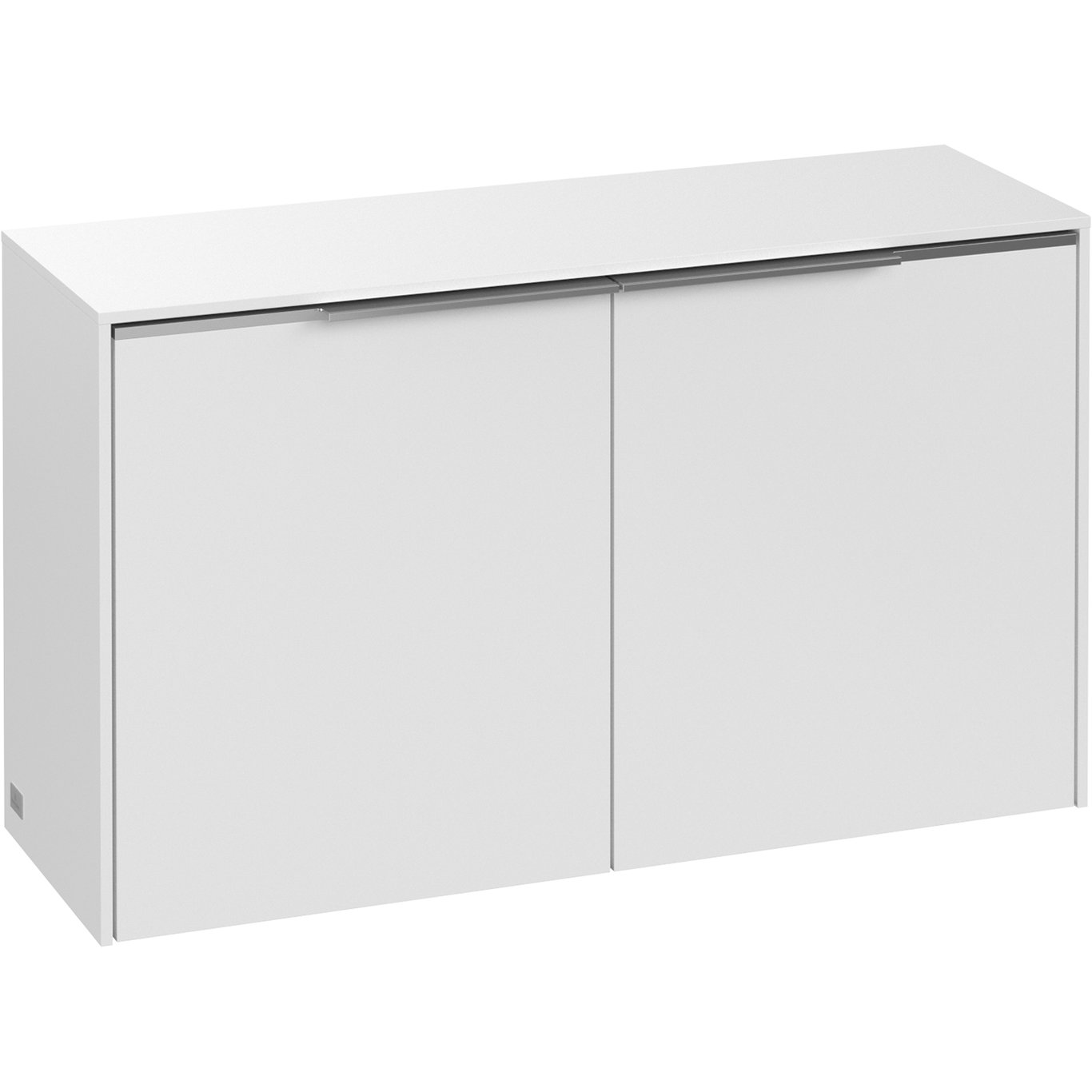 V&B SUBWAY 3.0 SIDESKAP 80X42 PURE WHITE HÅNDTAK I KROM