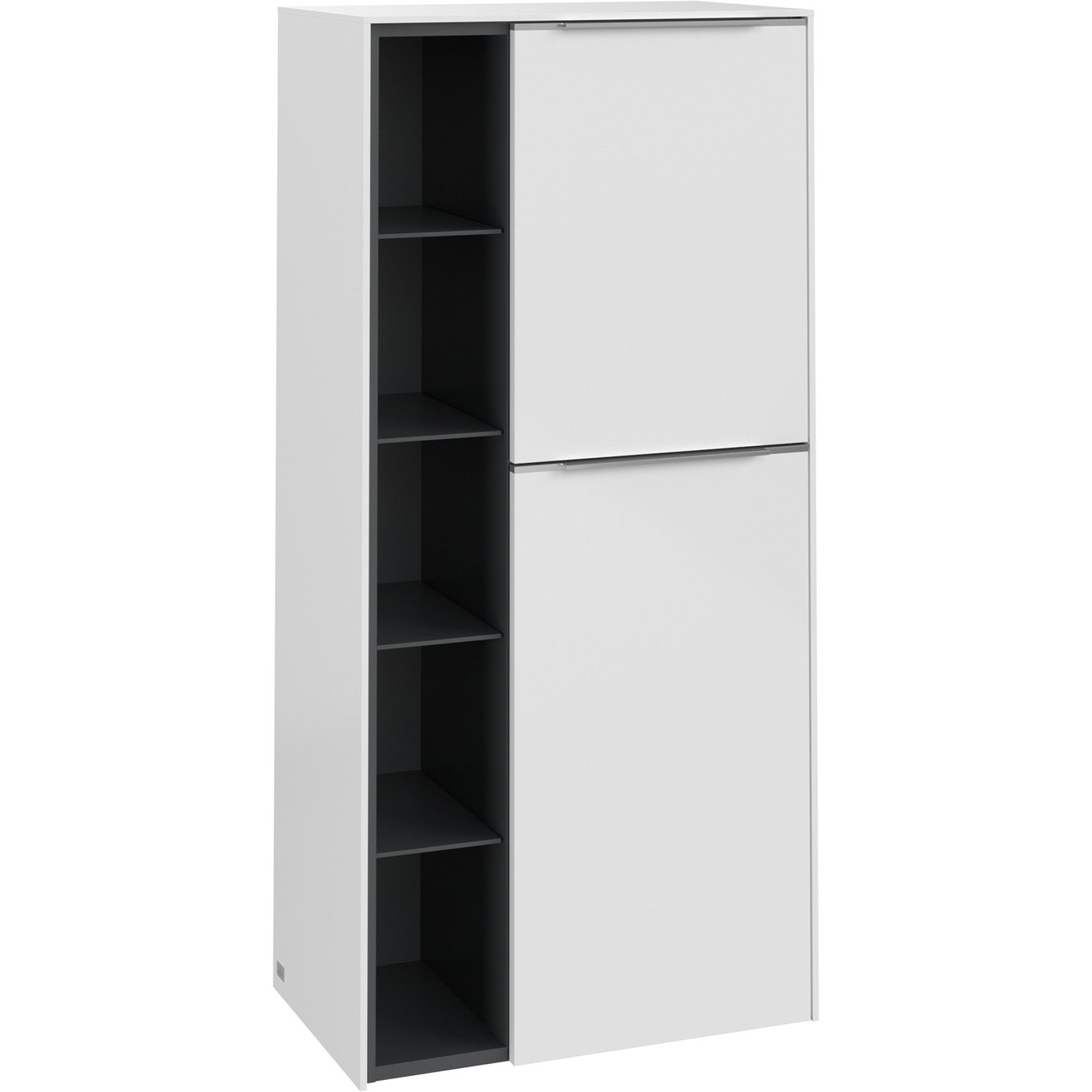 V&B SUBWAY 3.0 SIDESKAP 57X120 HØYRE BRILLIANT WHITE HÅNDTAK I KROM V&B SUBWAY 3.0 SIDESKAP 57X120 HØYRE BRILLIANT WHITE HÅNDTAK I KROM