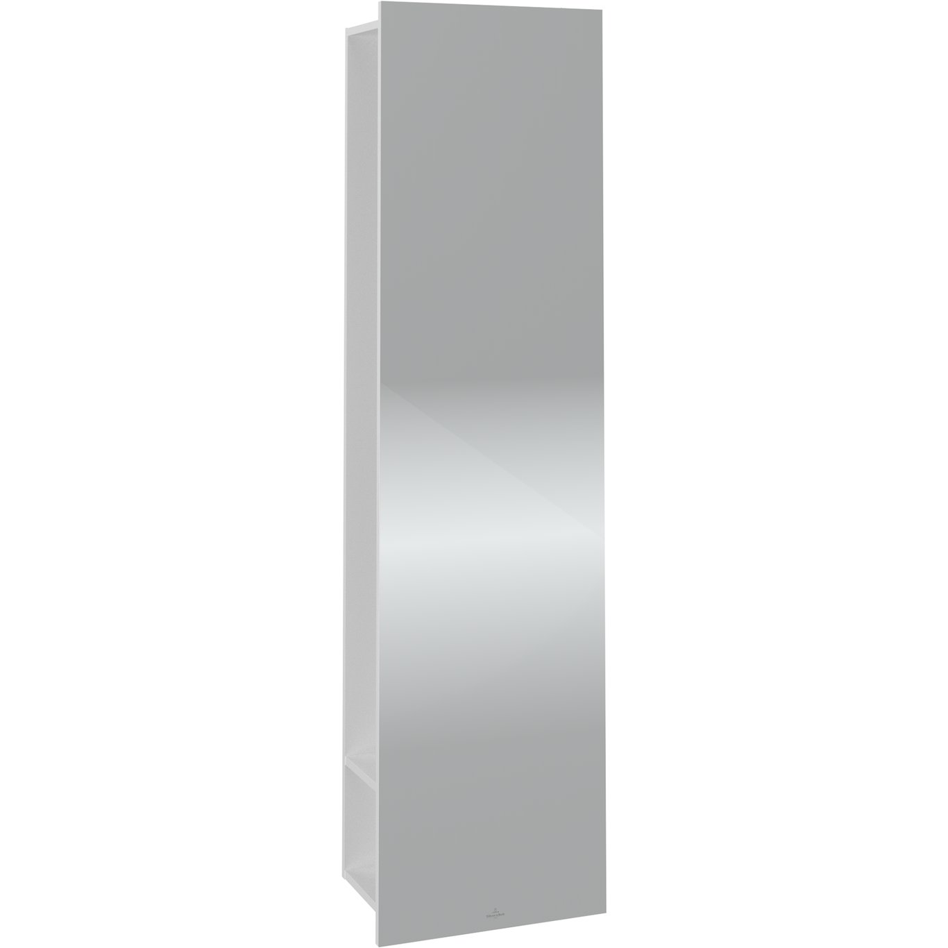 V&B SUBWAY 3.0 SPEILHYLLE 40X171 HØYRE PURE WHITE HÅNDTAK I KROM