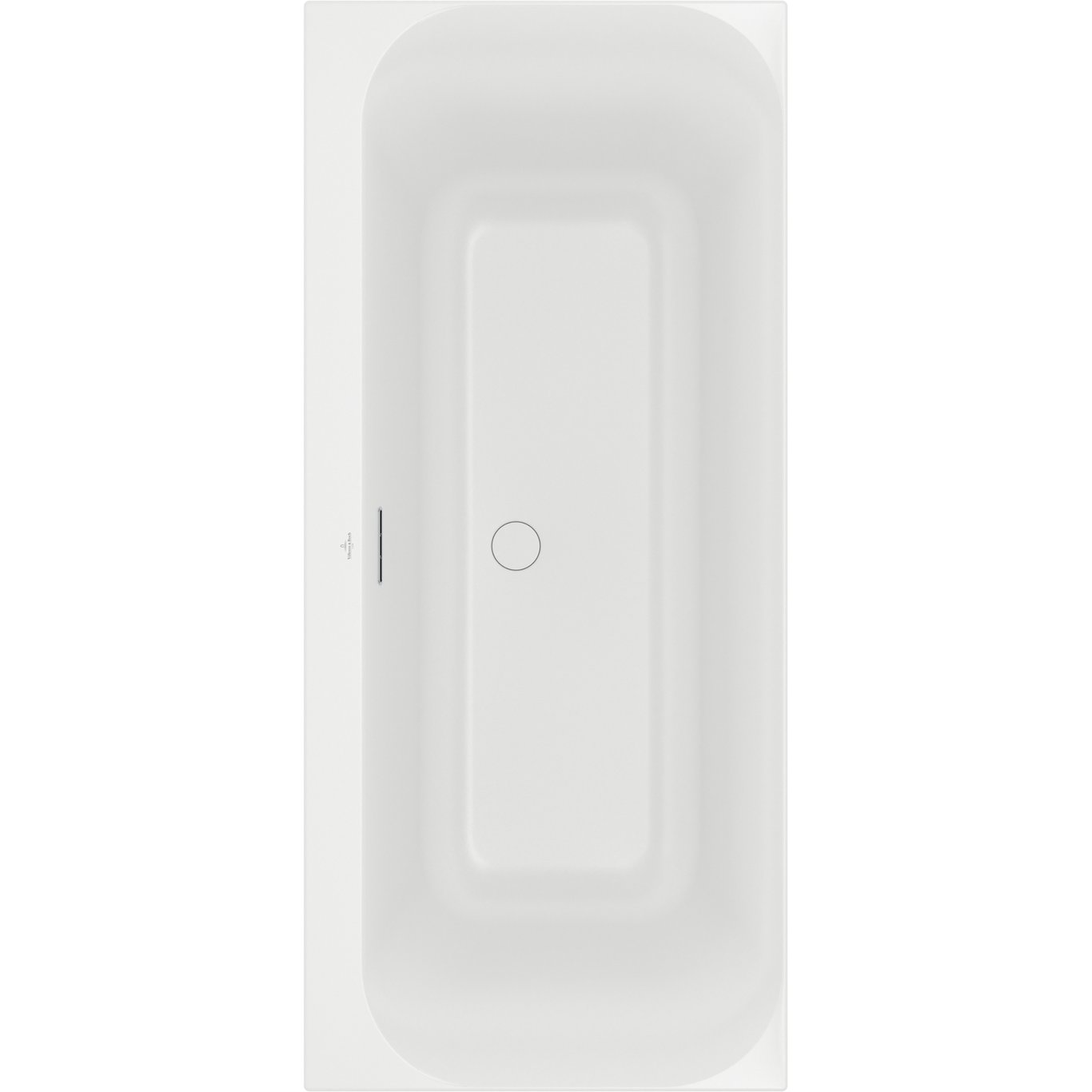 V&B LOOP & FRIENDS SQUARE DUO BADEKAR 180X80 FOR INNBYGGING STONE WHITE V&B LOOP & FRIENDS SQUARE DUO BADEKAR 180X80 FOR INNBYGGING STONE WHITE