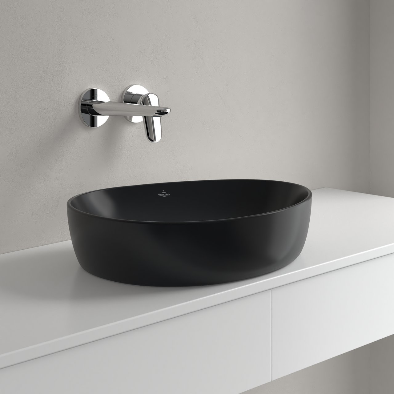 V&B ANTAO SERVANT C+ 51X40 U/OVERLØP PURE BLACK V&B ANTAO SERVANT C+ 51X40 U/OVERLØP PURE BLACK