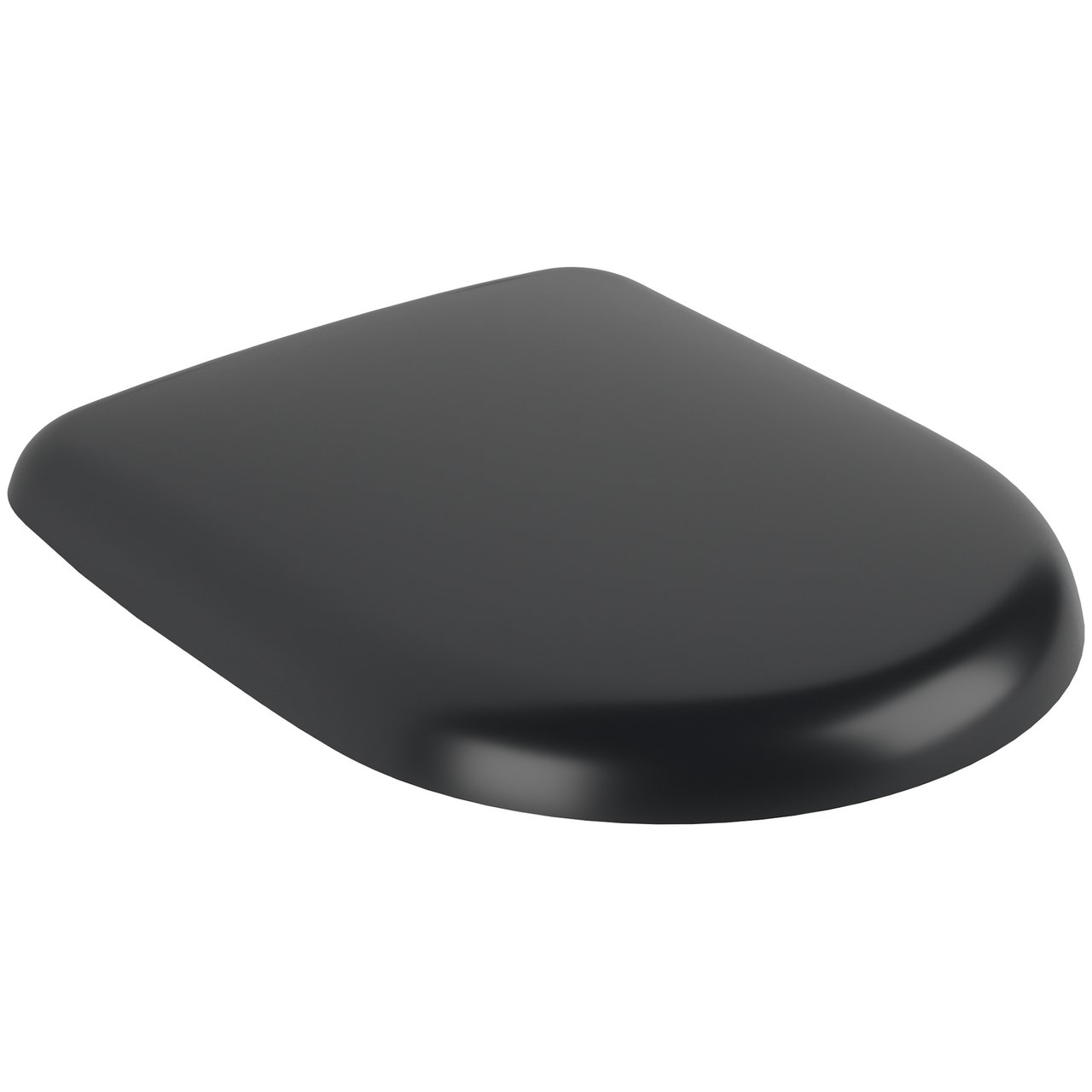 V&B ANTAO TOALETTSETE M/SOFTCLOSE & QUICK-RELEASE PURE BLACK