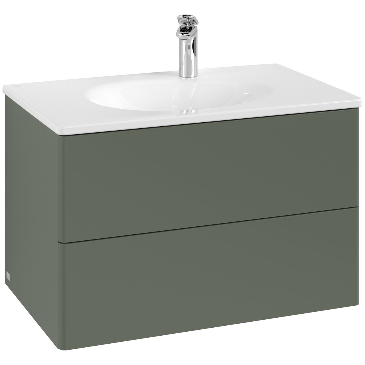 V&B ANTAO SERVANTSKAP 2 SKUFFER GLATT 788X504X496 GRØNN V&B ANTAO SERVANTSKAP 2 SKUFFER GLATT 788X504X496 GRØNN