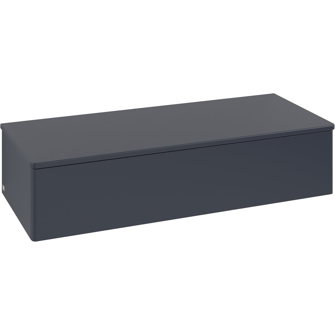 V&B ANTAO SIDESKAP 1 SKUFF GLATT 1200X268X500 BLÅ