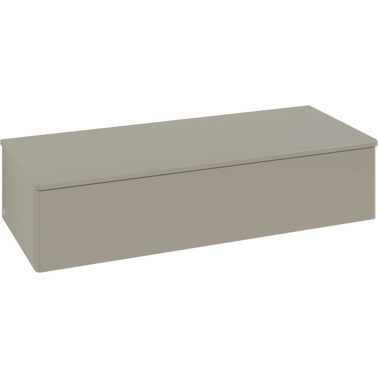 V&B ANTAO SIDESKAP 1 SKUFF GLATT 1200X268X500 STENGRÅ