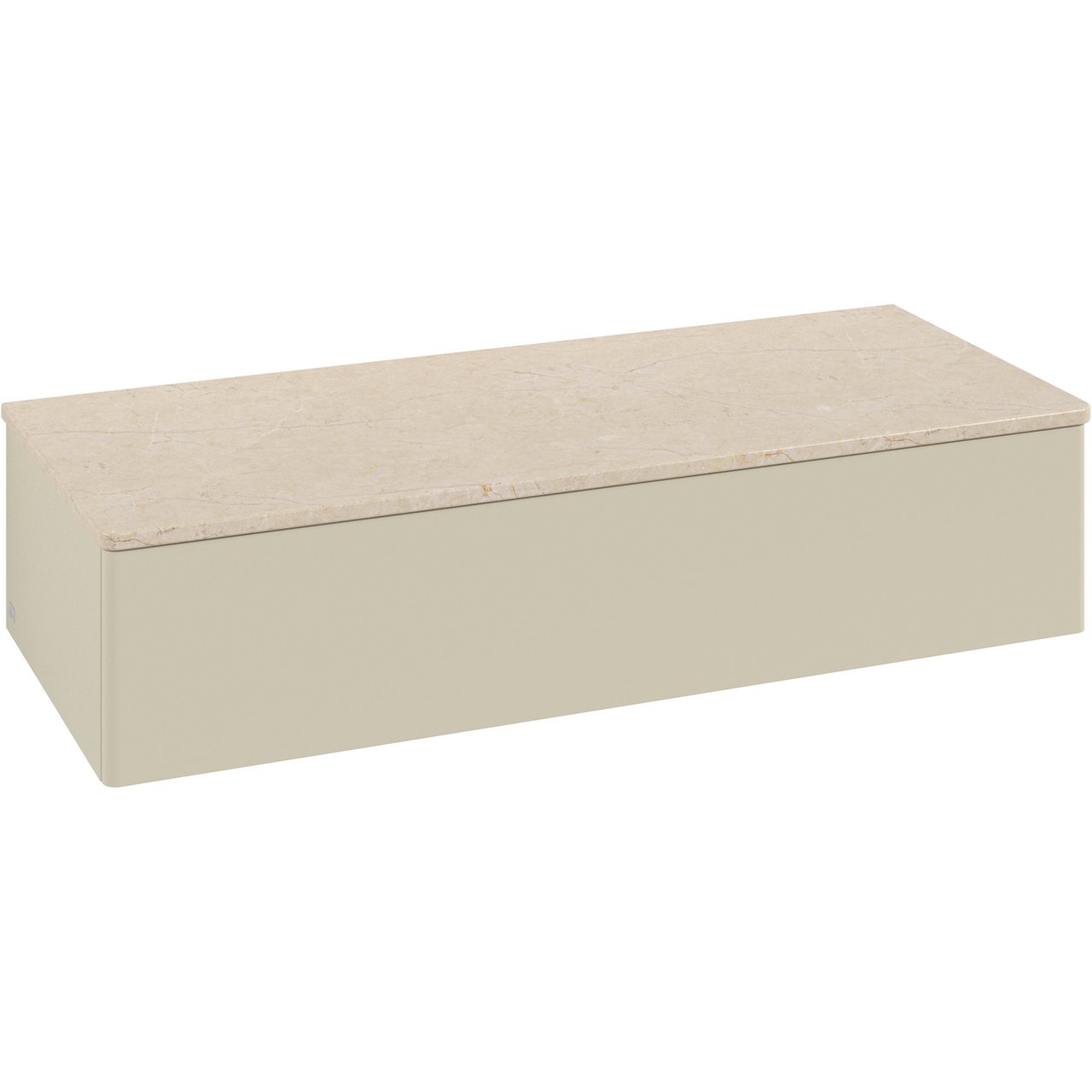 V&B ANTAO SIDESKAP 1 SKUFF GLATT 1200X268X500 SILKEGRÅ/CRÉME V&B ANTAO SIDESKAP 1 SKUFF GLATT 1200X268X500 SILKEGRÅ/CRÉME