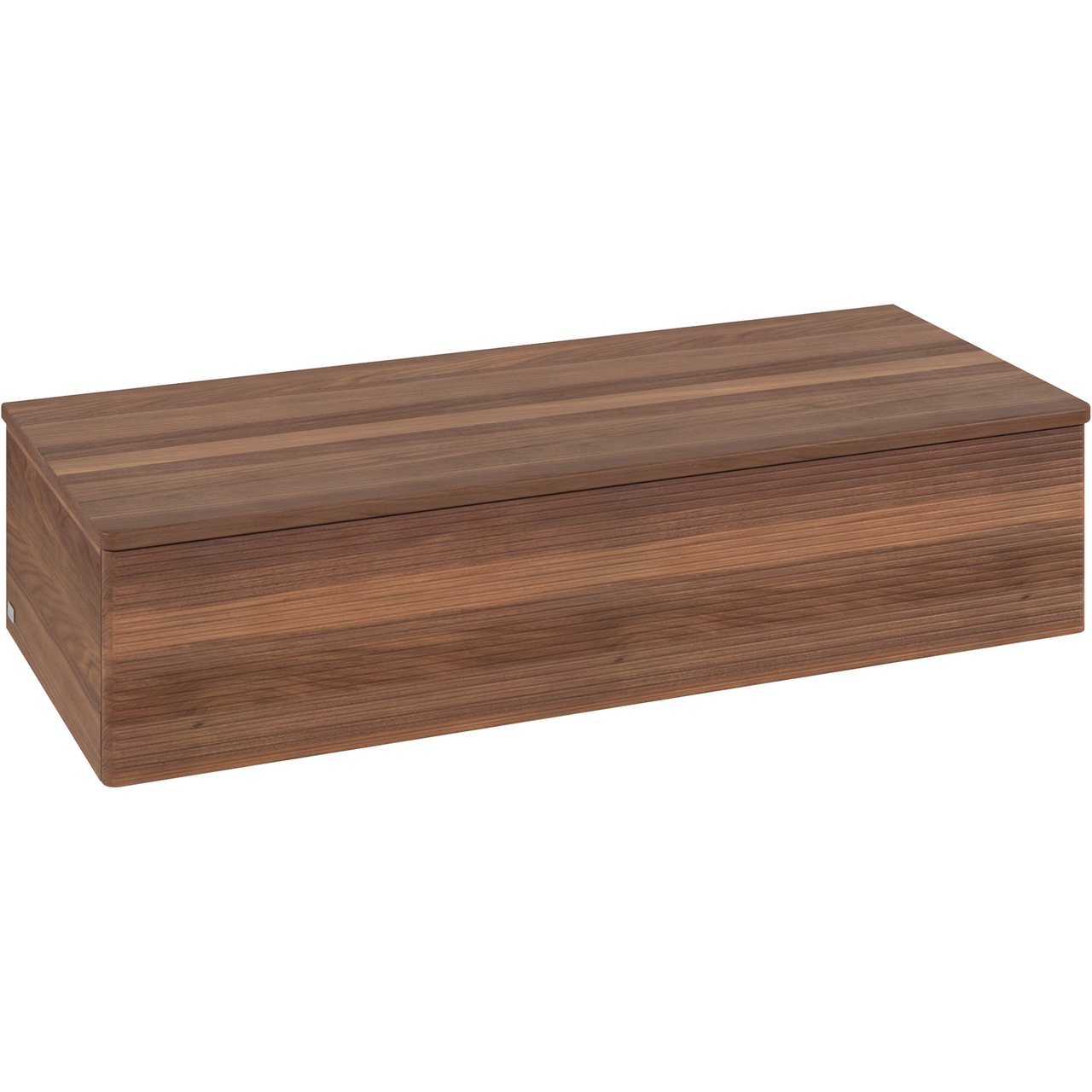 V&B ANTAO SIDESKAP 1 SKUFF RILLET 1200X268X500 VALNØTT/VALNØTT