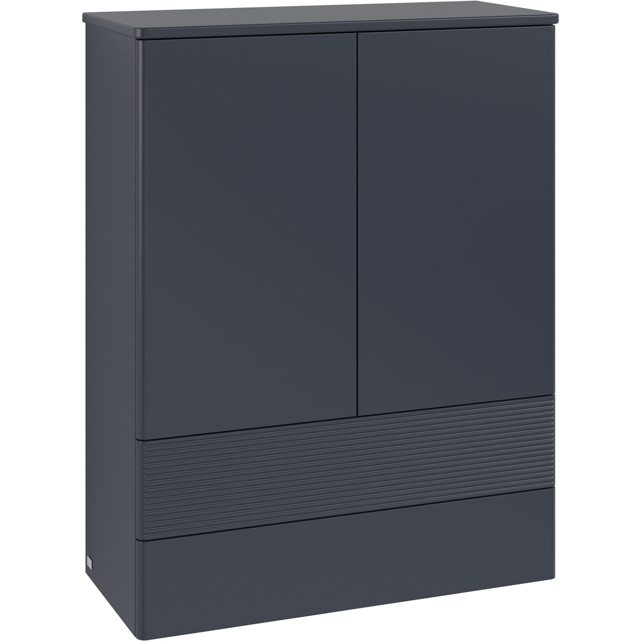 V&B ANTAO HØYBORD 2 DØRER RILLET 814X1039X356 BLÅ V&B ANTAO HØYBORD 2 DØRER RILLET 814X1039X356 BLÅ