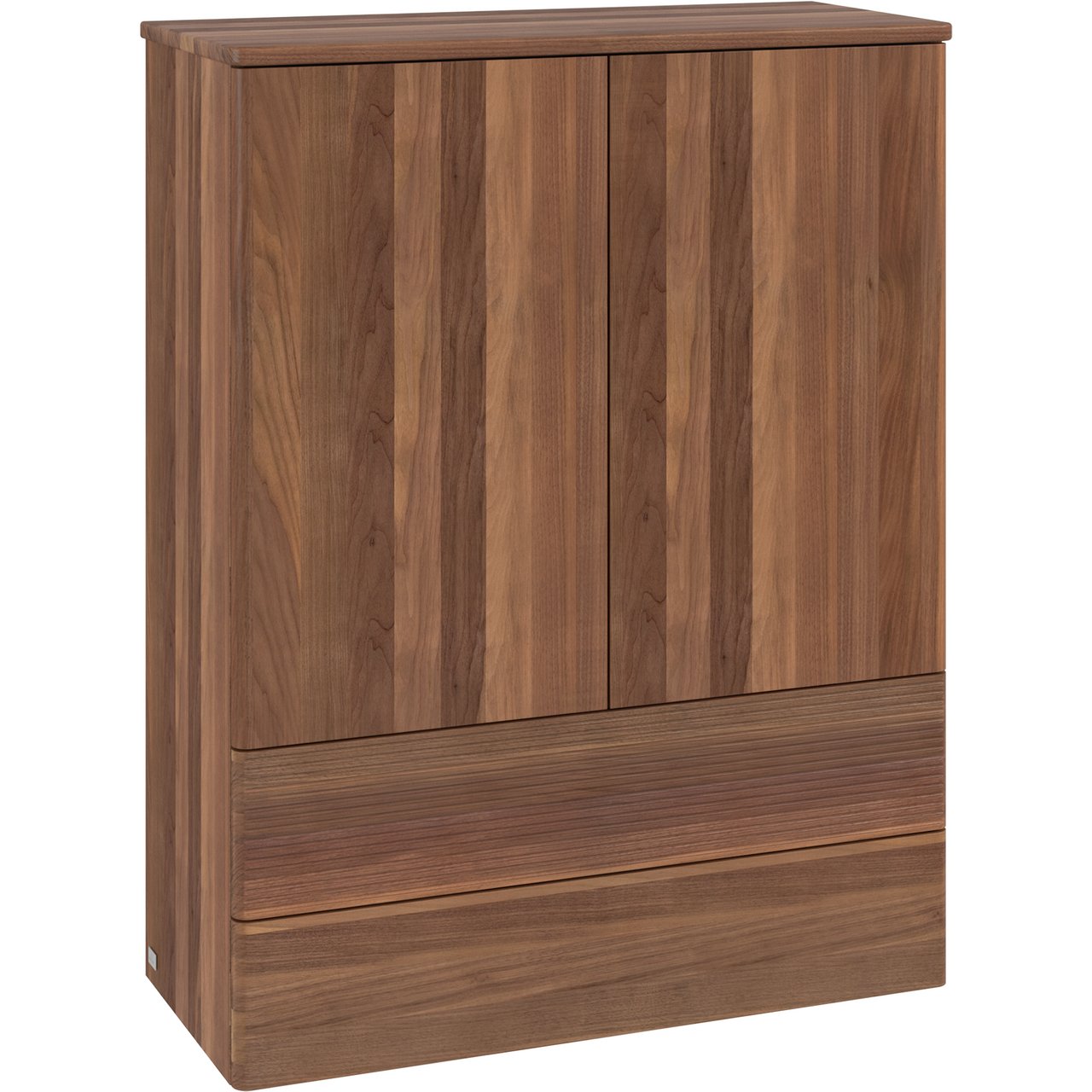V&B ANTAO HØYBORD 2 DØRER RILLET 814X1039X356 VALNØTT/VALNØTT V&B ANTAO HØYBORD 2 DØRER RILLET 814X1039X356 VALNØTT/VALNØTT