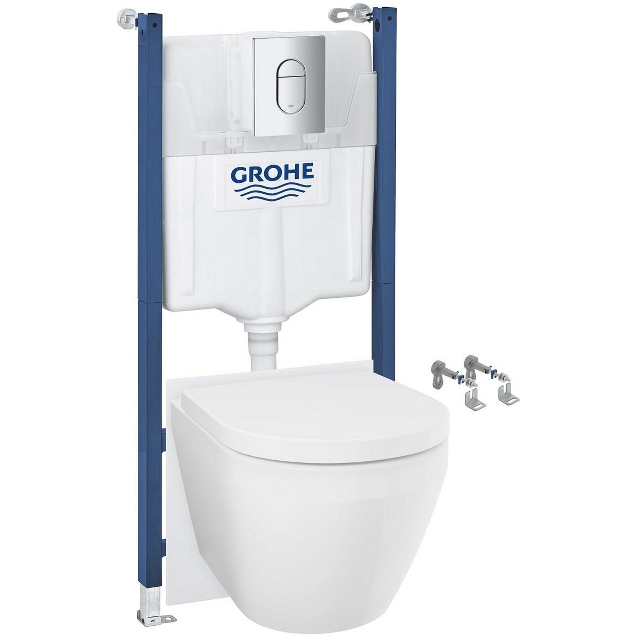 GROHE SOLIDO EURO CERAMIC 5-I-1 INNBYGGINGSTOALETT KROM