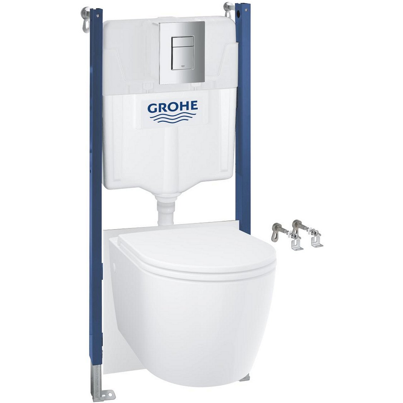 GROHE SOLIDO START ROUND 5-I-1 INNBYGGINGSTOALETT KROM