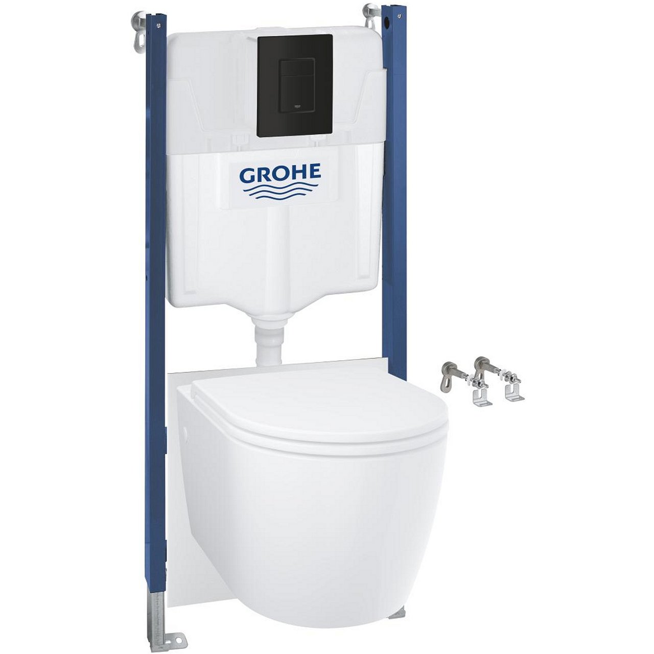 GROHE SOLIDO START ROUND 5-I-1 INNBYGGINGSTOALETT MATT SORT GROHE SOLIDO START ROUND 5-I-1 INNBYGGINGSTOALETT MATT SORT