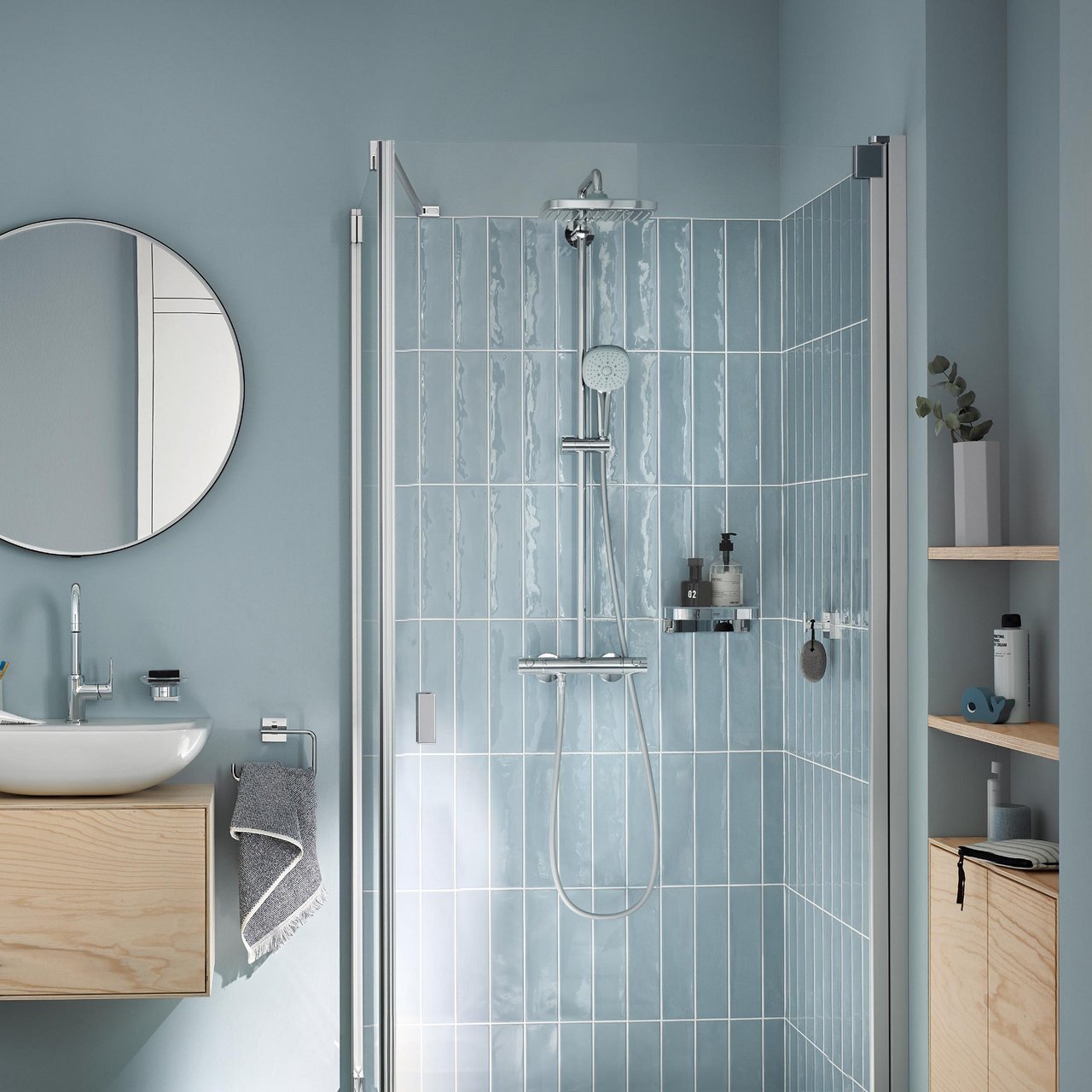 GROHE VITALIO COMFORT 250 DUSJSYSTEM KROM