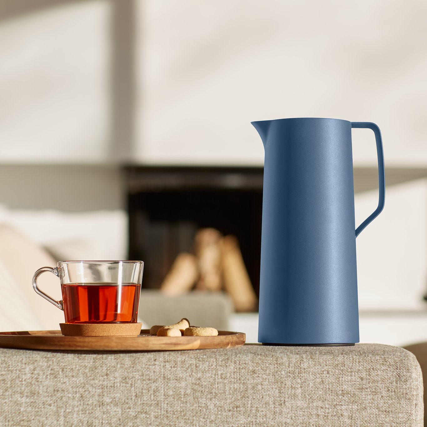 TEFAL MOTIVA TERMOKANNE 1,0L BLÅ TEFAL MOTIVA TERMOKANNE 1,0L BLÅ