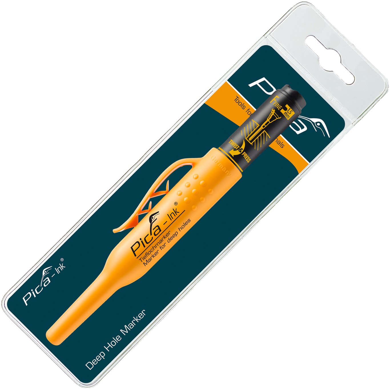 PICA INK MERKETUSJ VANNFAST SORT PICA INK MERKETUSJ VANNFAST SORT