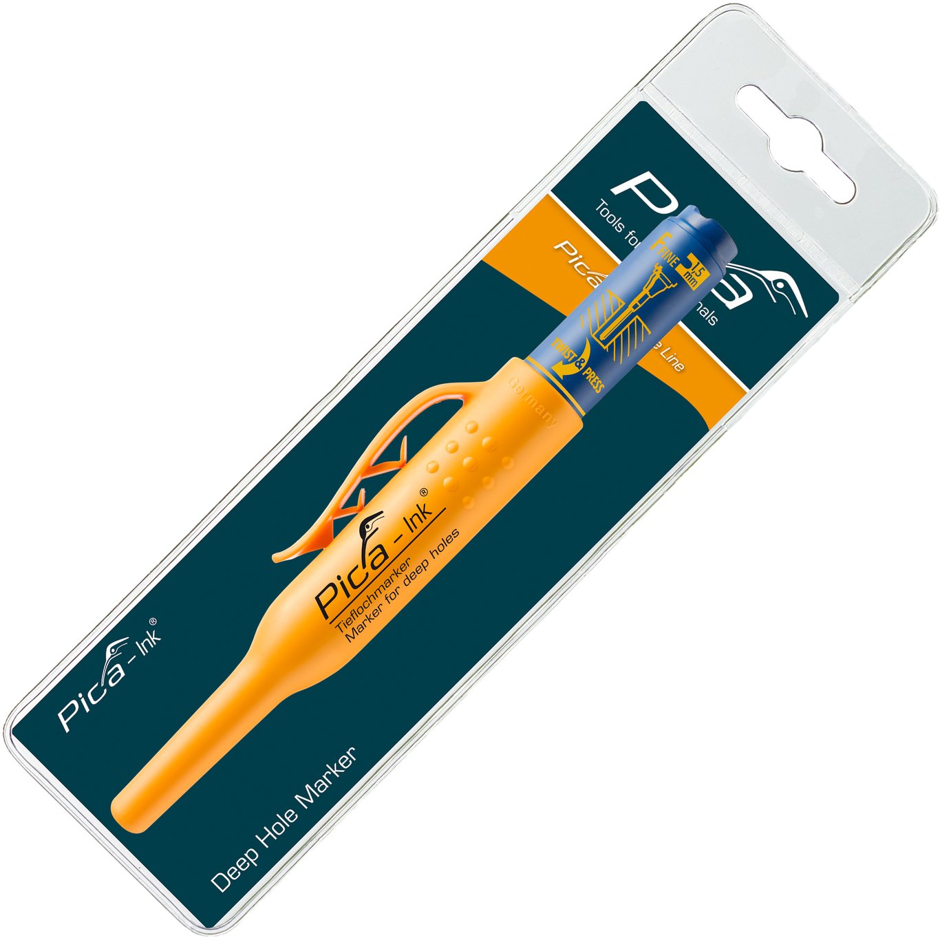 PICA INK MERKETUSJ VANNFAST BLÅ PICA INK MERKETUSJ VANNFAST BLÅ