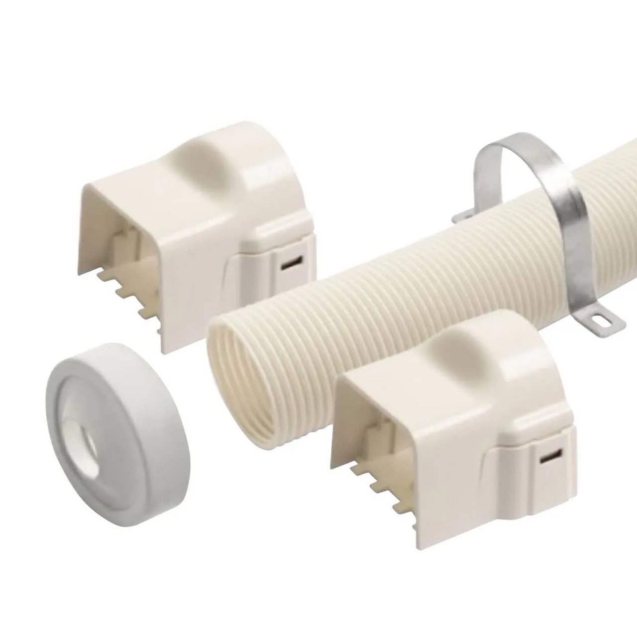 FLEKSIBELT KIT 80X60X1000MM, ELFENBEN FLEKSIBELT KIT 80X60X1000MM, ELFENBEN