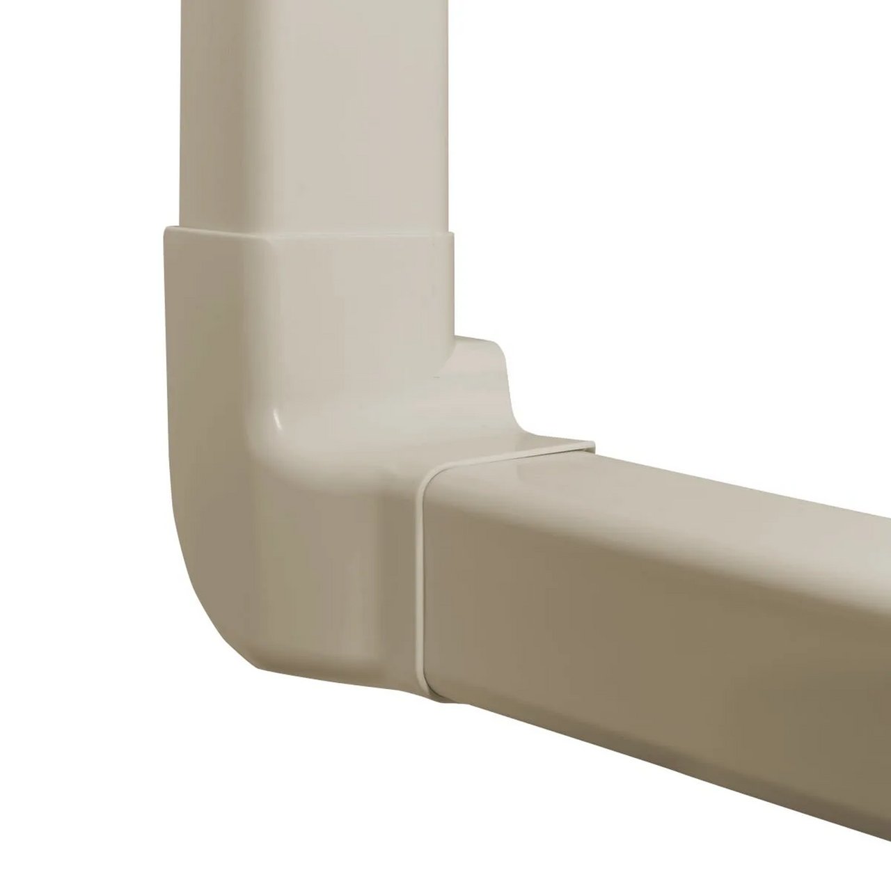 VERTIKAL VINKEL HØYRE 80X60MM, ELFENBEN VERTIKAL VINKEL HØYRE 80X60MM, ELFENBEN