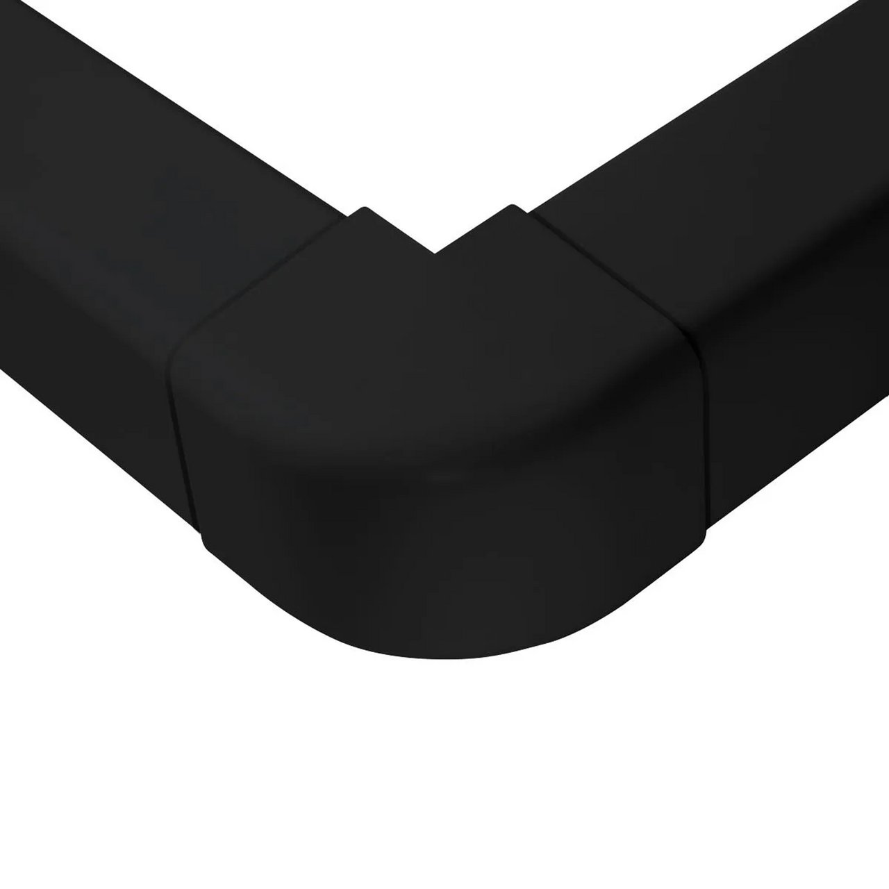 HJØRNE UTVENDIG 80X60MM, SORT HJØRNE UTVENDIG 80X60MM, SORT