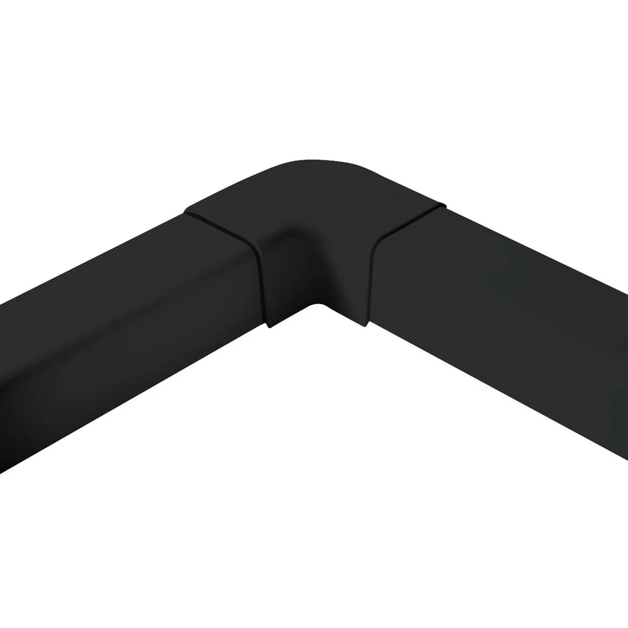 FLATBEND 80X60MM, SORT FLATBEND 80X60MM, SORT