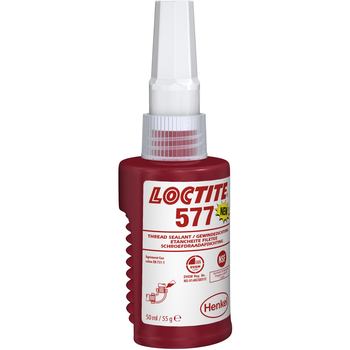 LOCTITE GJENGETETTING 577 ACC, 50 ML LOCTITE GJENGETETTING 577 ACC, 50 ML