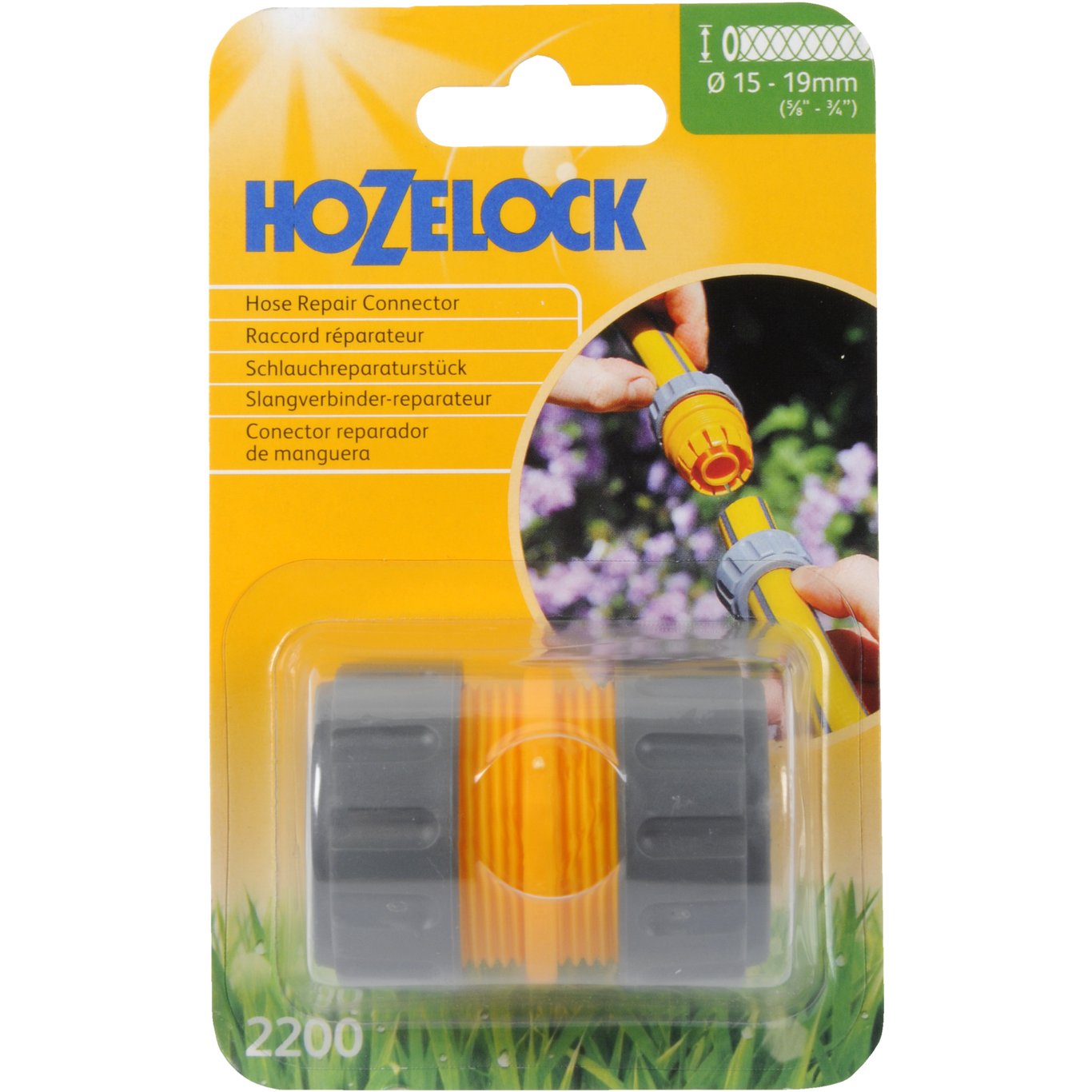 HOZELOCK KOPLING SLANGEREPERASJON AV 19MM HOZELOCK KOPLING SLANGEREPERASJON AV 19MM