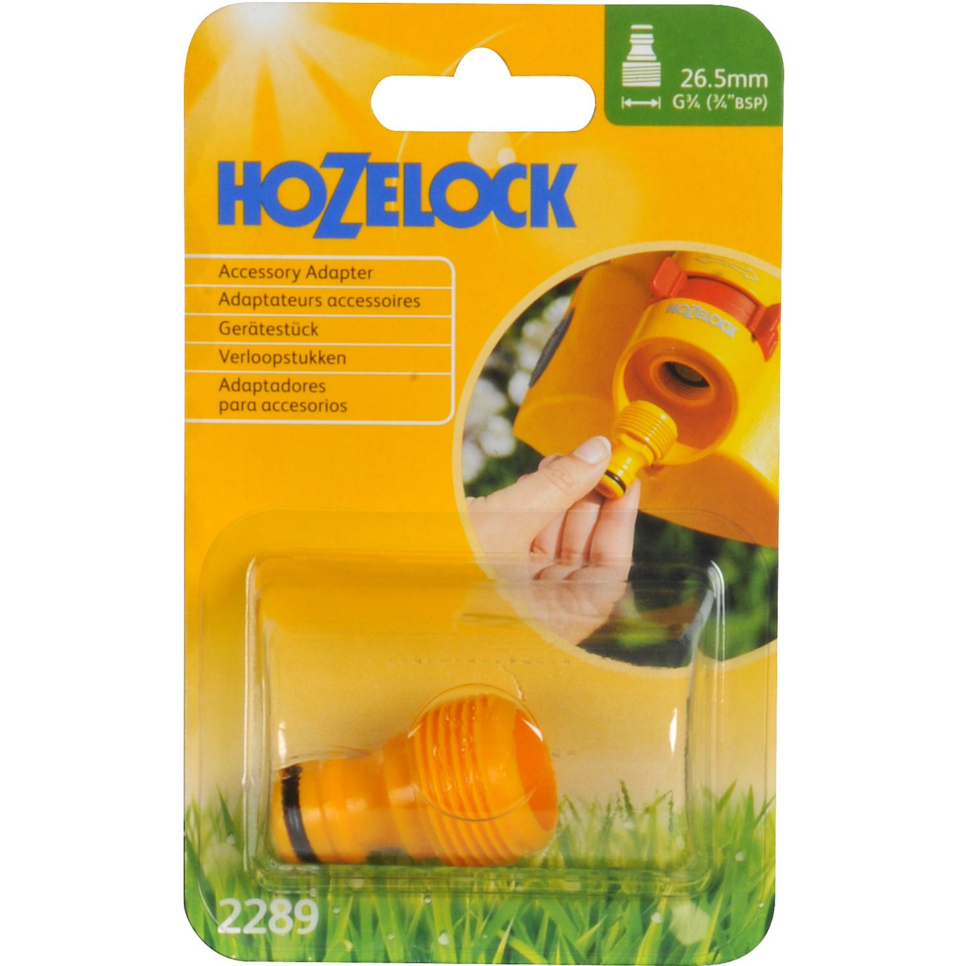 HOZELOCK MELLOMSTYKKE 3/4" BSP HOZELOCK MELLOMSTYKKE 3/4" BSP