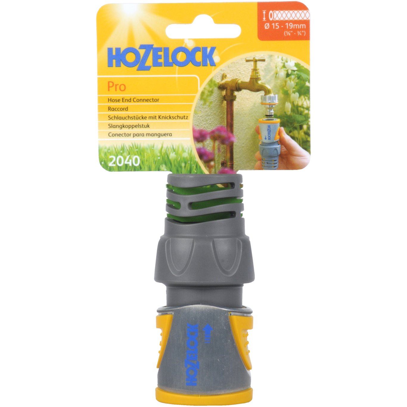 HOZELOCK METALL HURTIGKOPLING TIL 19MM SLANGE HUN HOZELOCK METALL HURTIGKOPLING TIL 19MM SLANGE HUN