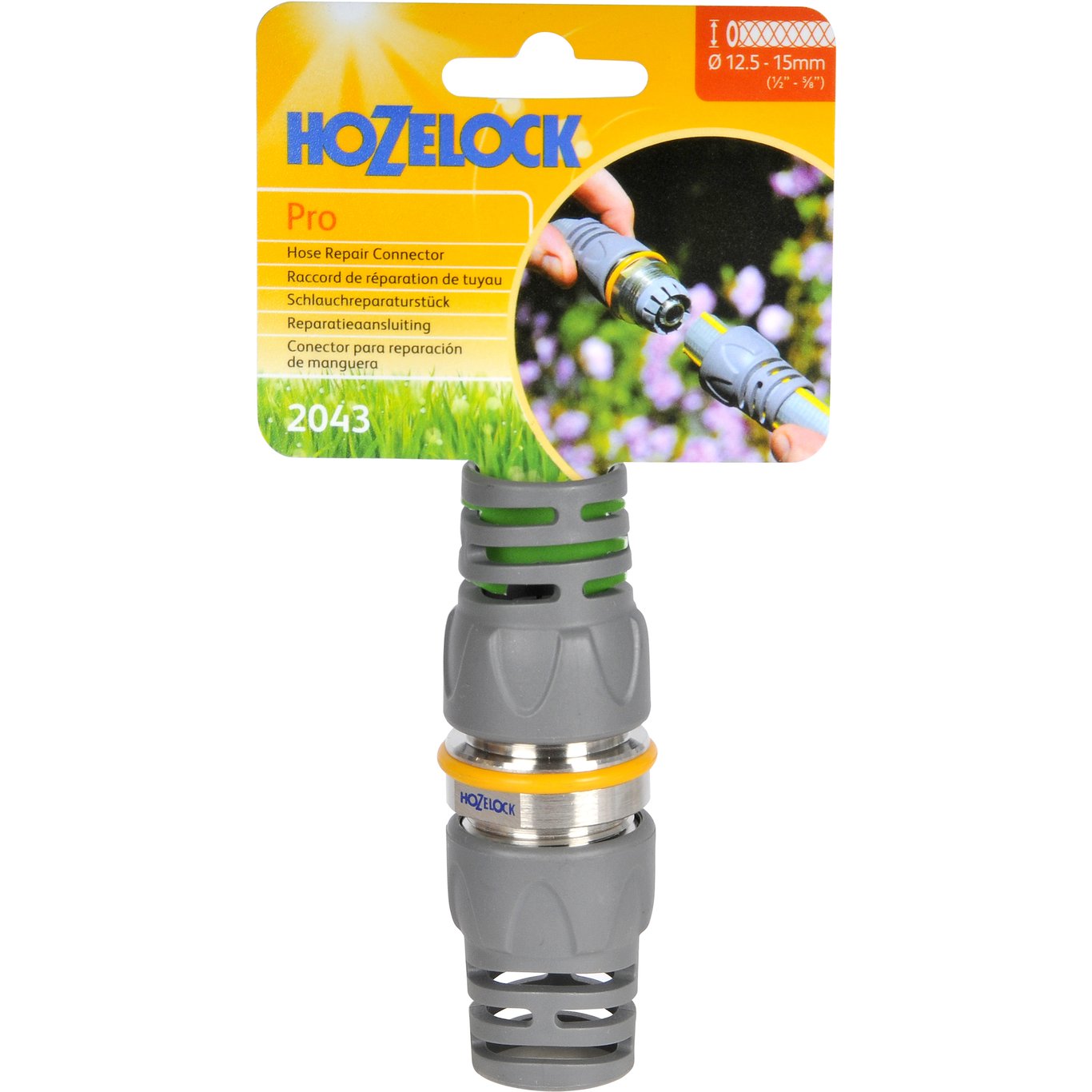 HOZELOCK METALL KOPLING SLANGESKJØT 12.5MM HOZELOCK METALL KOPLING SLANGESKJØT 12.5MM
