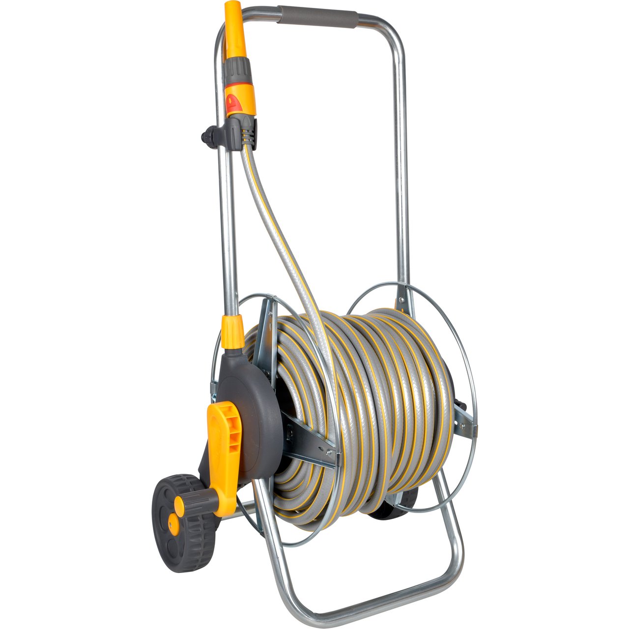 HOZELOCK SLANGEVOGN M/30 M SLANGE OG KOPLINGSETT FERDIG MONTERT METALL HOZELOCK SLANGEVOGN M/30 M SLANGE OG KOPLINGSETT FERDIG MONTERT METALL