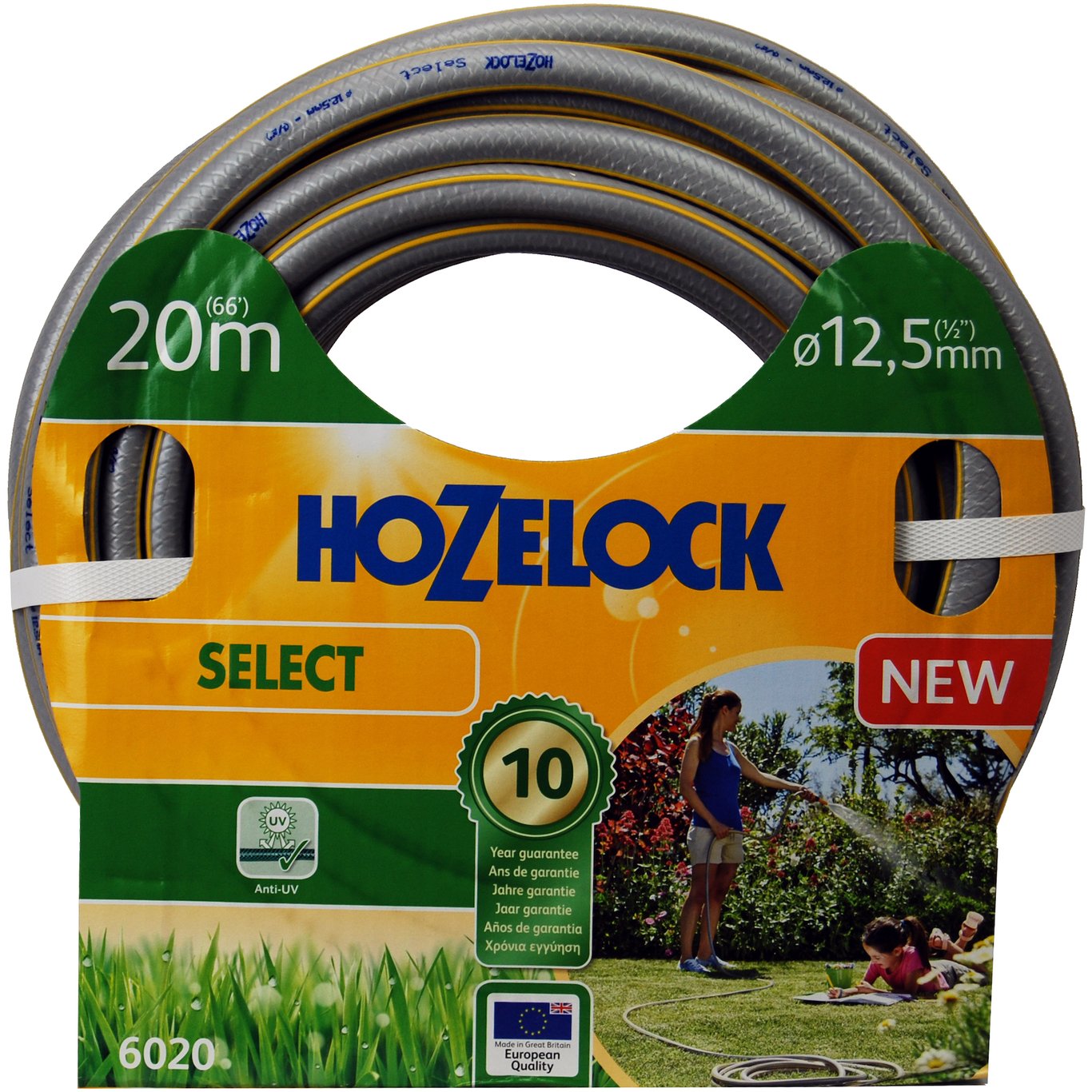 HOZELOCK HAGESLANGE SELECT 20 METER 1/2" HOZELOCK HAGESLANGE SELECT 20 METER 1/2"