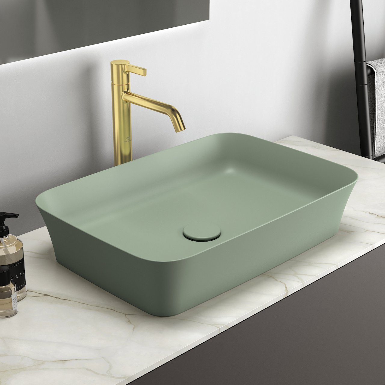 IDEAL STANDARD IPALYSS SERVANT 55X38 U/OVERLØP SALVIEGRØNN IDEAL STANDARD IPALYSS SERVANT 55X38 U/OVERLØP SALVIEGRØNN