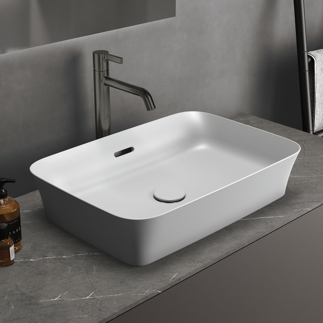 IDEAL STANDARD IPALYSS SERVANT 55X38 MATT HVIT IDEAL STANDARD IPALYSS SERVANT 55X38 MATT HVIT