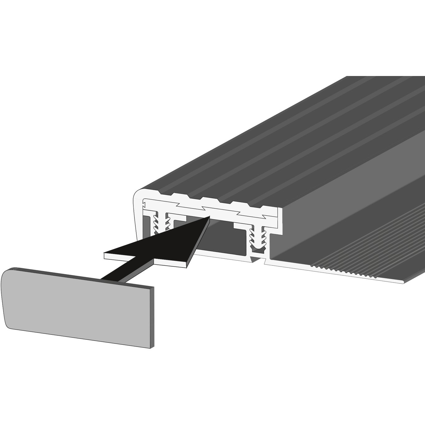 GENESIS ENDESTYKKE FOR NIB GRÅ NUC 102.35