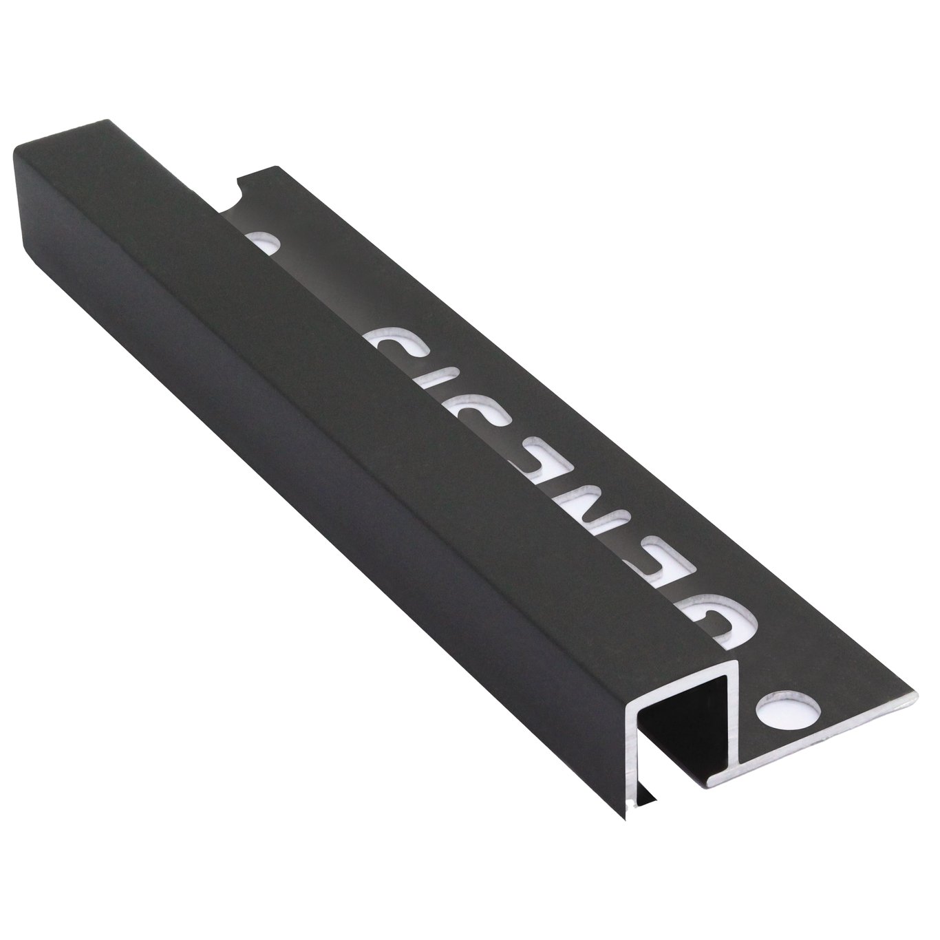 GENESIS UTV. HJØRNELIST 12 MM FIRKANT TDP MATT SORT GENESIS UTV. HJØRNELIST 12 MM FIRKANT TDP MATT SORT