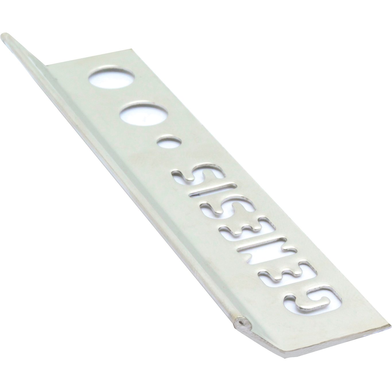 GENESIS HJØRNELIST RUSTFRITT STÅL VINKEL KANT 10MM ETS 100.84 GENESIS HJØRNELIST RUSTFRITT STÅL VINKEL KANT 10MM ETS 100.84