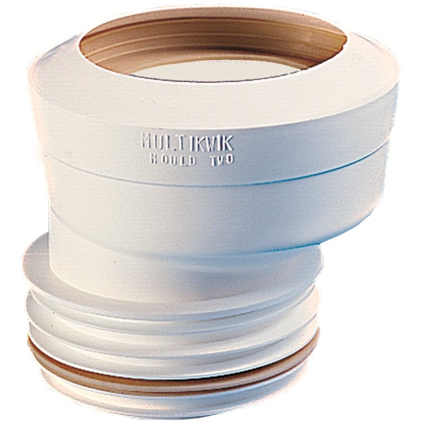 EKSENTRISK WC MUFFE Ø110MM HVIT EKSENTRISK WC MUFFE Ø110MM HVIT