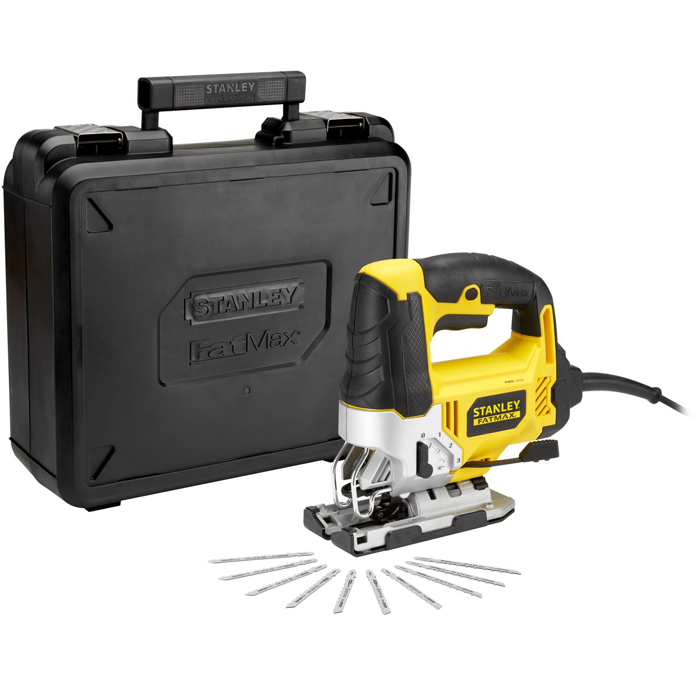 STANLEY FATMAX STIKKSAG 710W MED PENDELFUNKSJON I KOFFERT STANLEY FATMAX STIKKSAG 710W MED PENDELFUNKSJON I KOFFERT