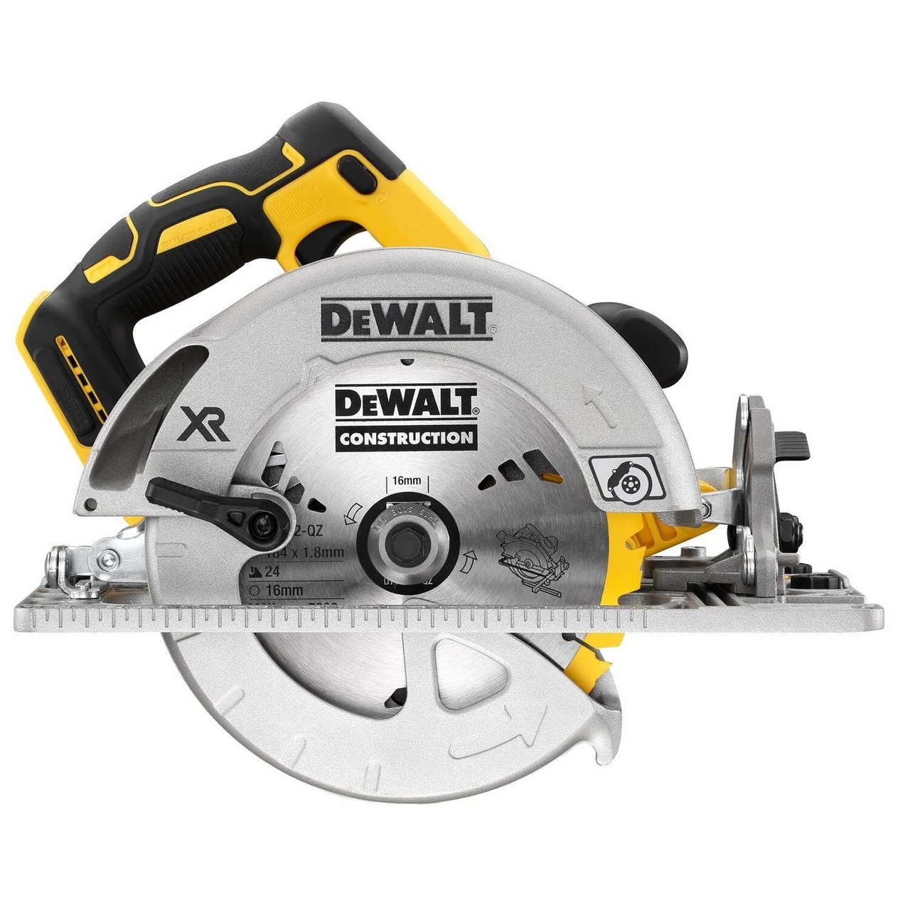 DEWALT SIRKELSAG 184MM 18V DCS572N U/BATTERI DEWALT SIRKELSAG 184MM 18V DCS572N U/BATTERI