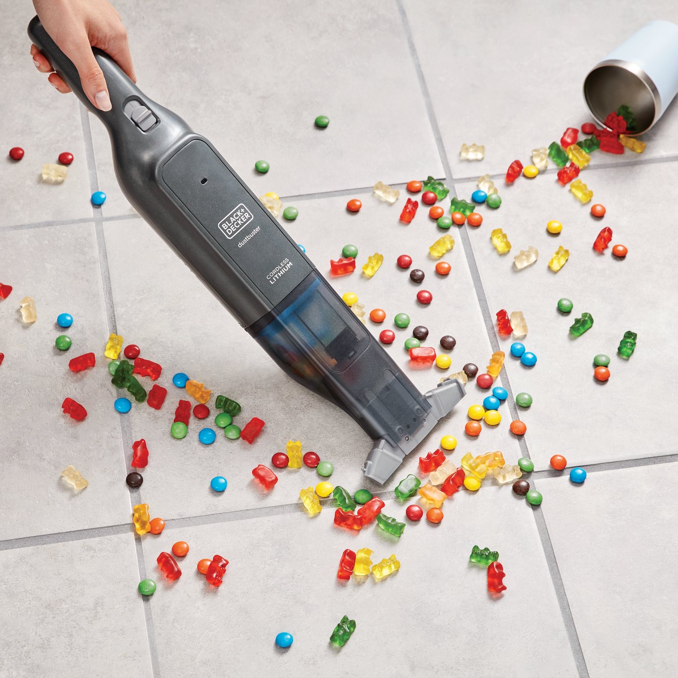 BLACK+DECKER HÅNDSTØVSUGER 12V 2AH SORT BLACK+DECKER HÅNDSTØVSUGER 12V 2AH SORT