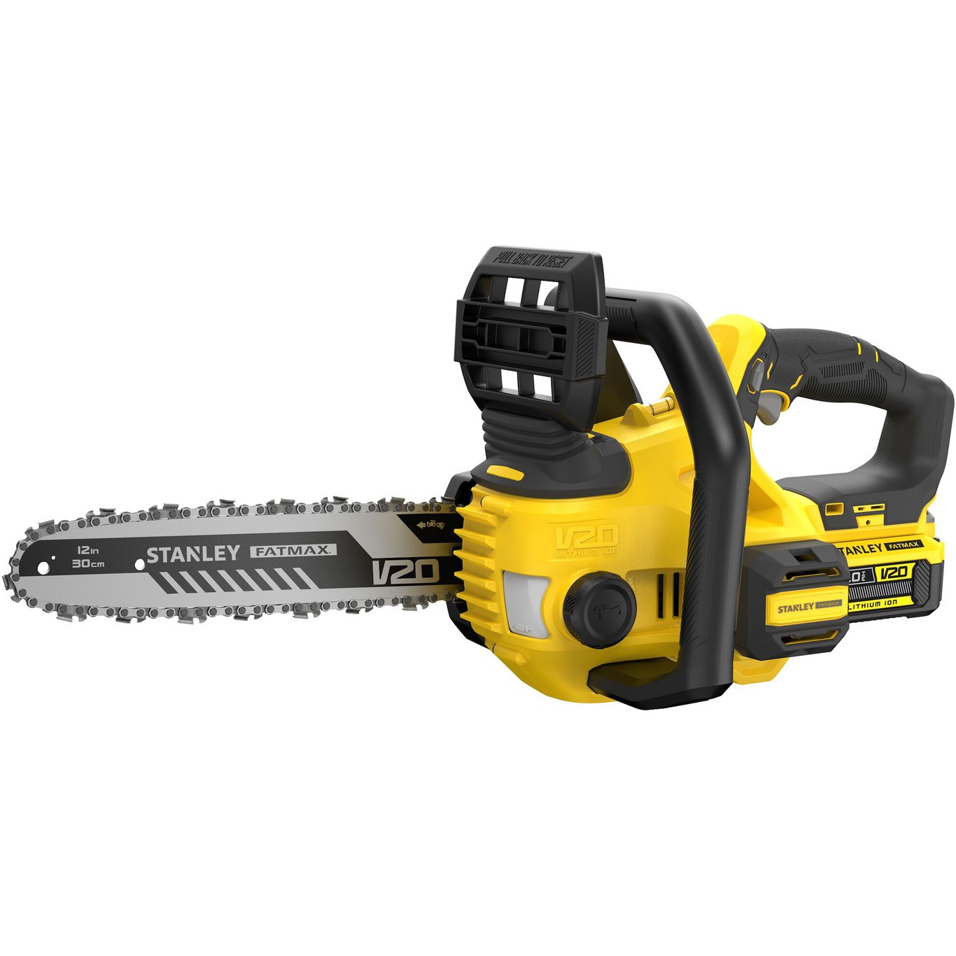 STANLEY KJEDESAG 18V 30CM U/BATTERI