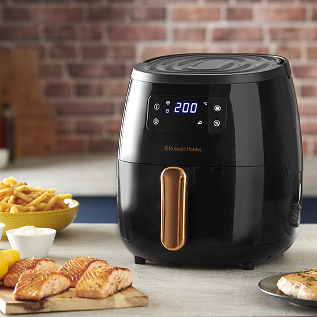 RUSSELL HOBBS AIRFRYER LARGE 5 LITER SATISFRY RUSSELL HOBBS AIRFRYER LARGE 5 LITER SATISFRY